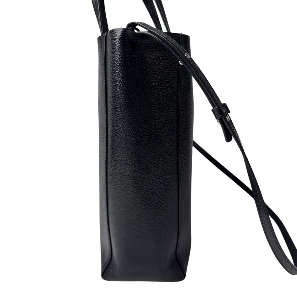 Celine Black Leather Shoulder Bag Tote Bag (Pre-Owned)