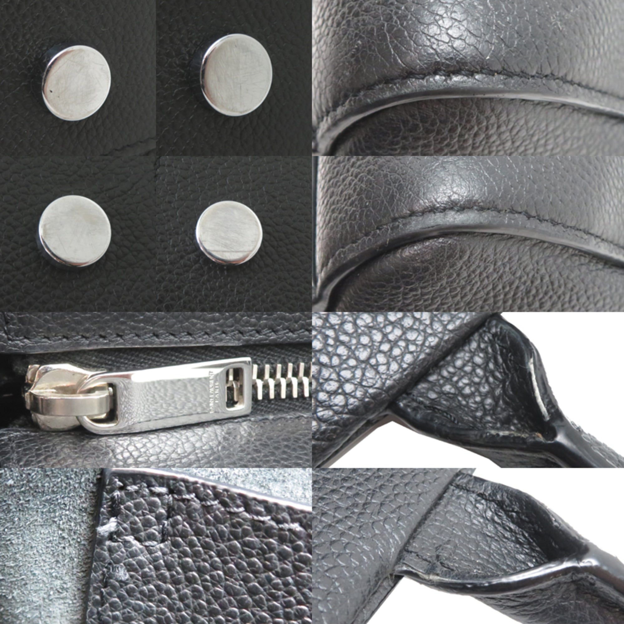 Saint Laurent Black Leather Handbag (Pre-Owned)