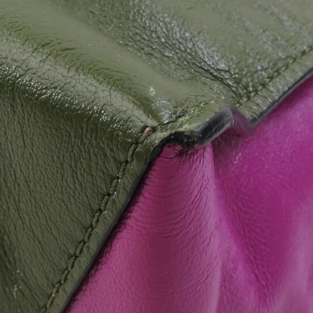Marni Multi-Color Leather Handbag Shoulder Bag (Pre-Owned)