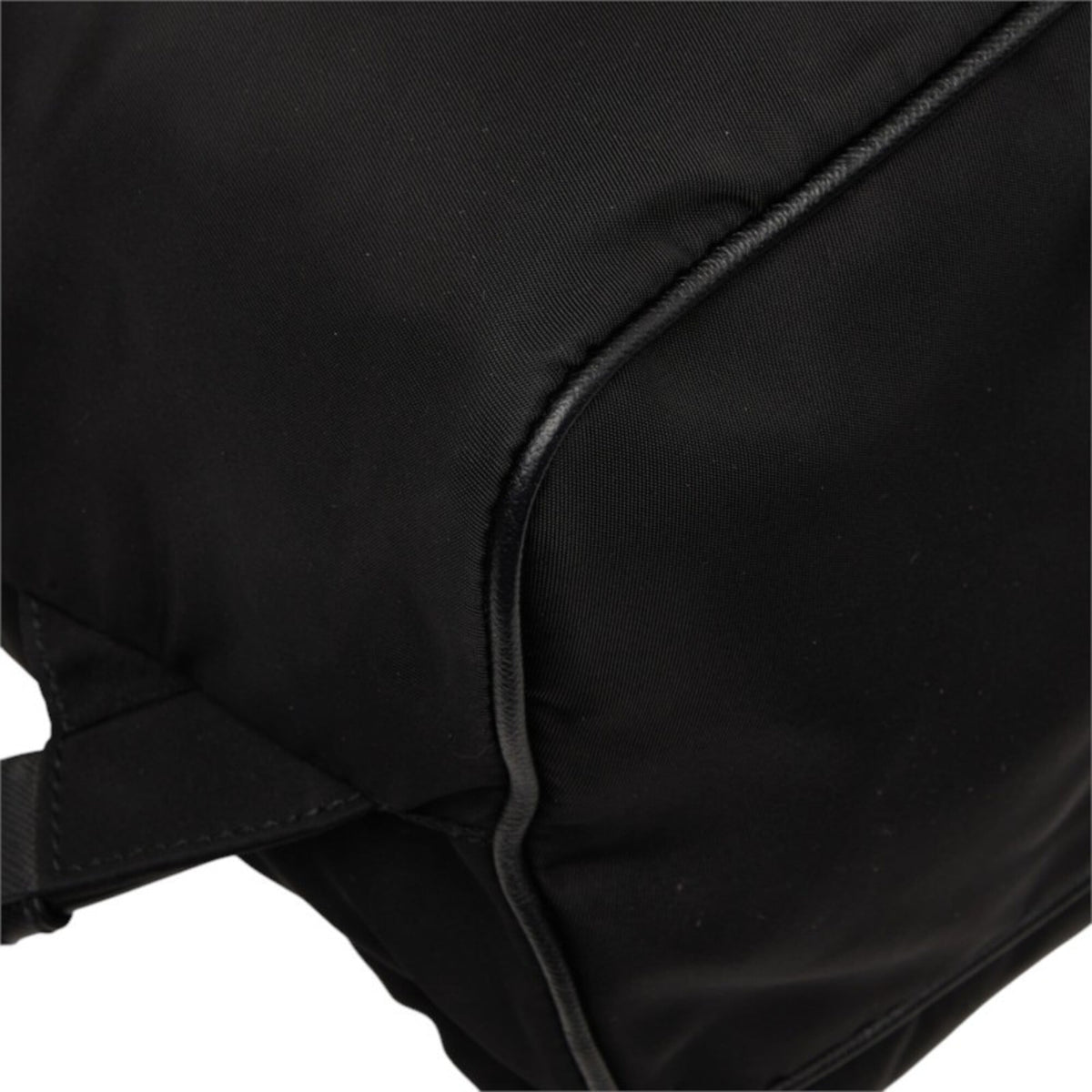 Prada Black Brown Nylon Backpack (Pre-Owned)