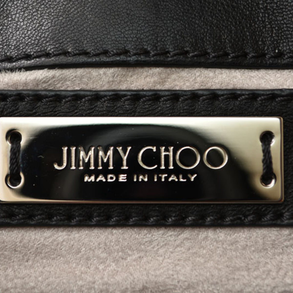 Jimmy Choo Black Leather Backpack (Pre-Owned)