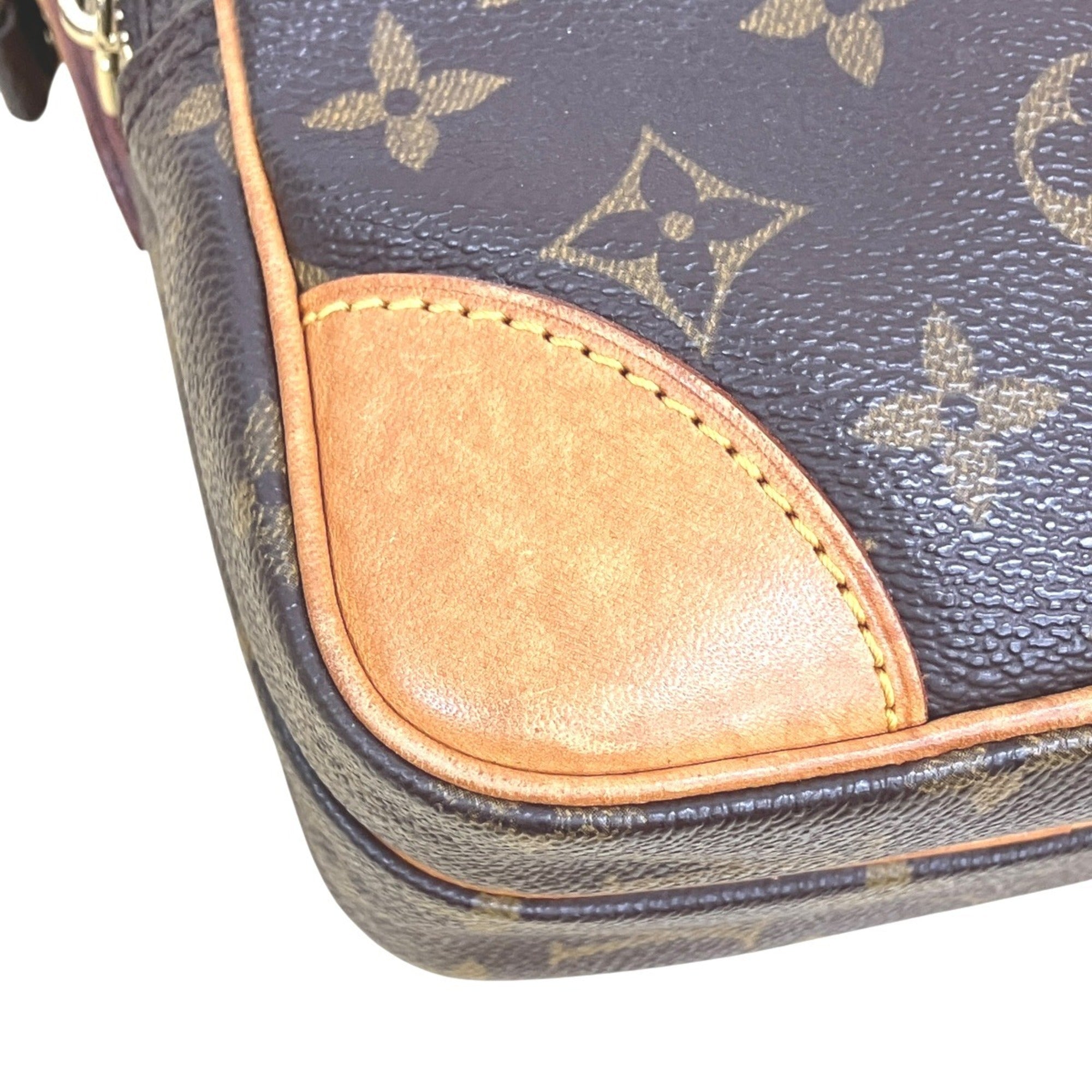 Louis Vuitton Brown Galle Monogram Monogram Shoulder Bag (Pre-Owned)