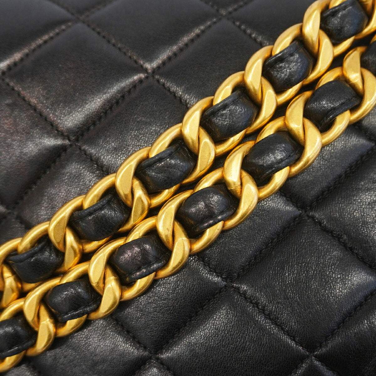 Chanel Black Leather Backpack (Pre-Owned)