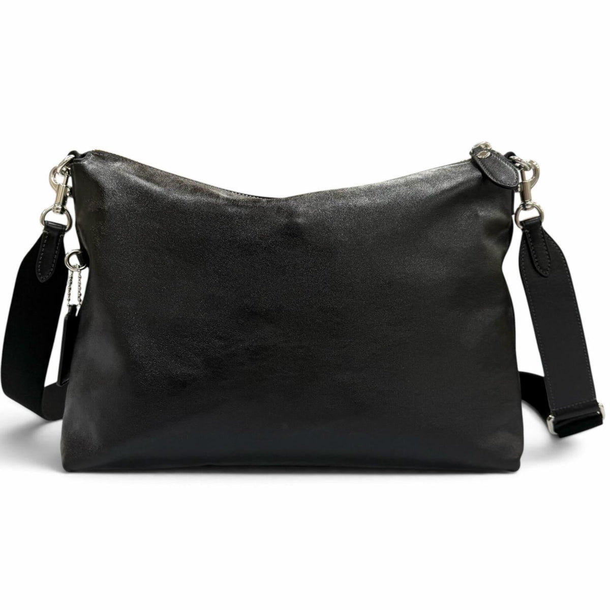 Coach Black Leather Shoulder Bag (Pre-Owned)