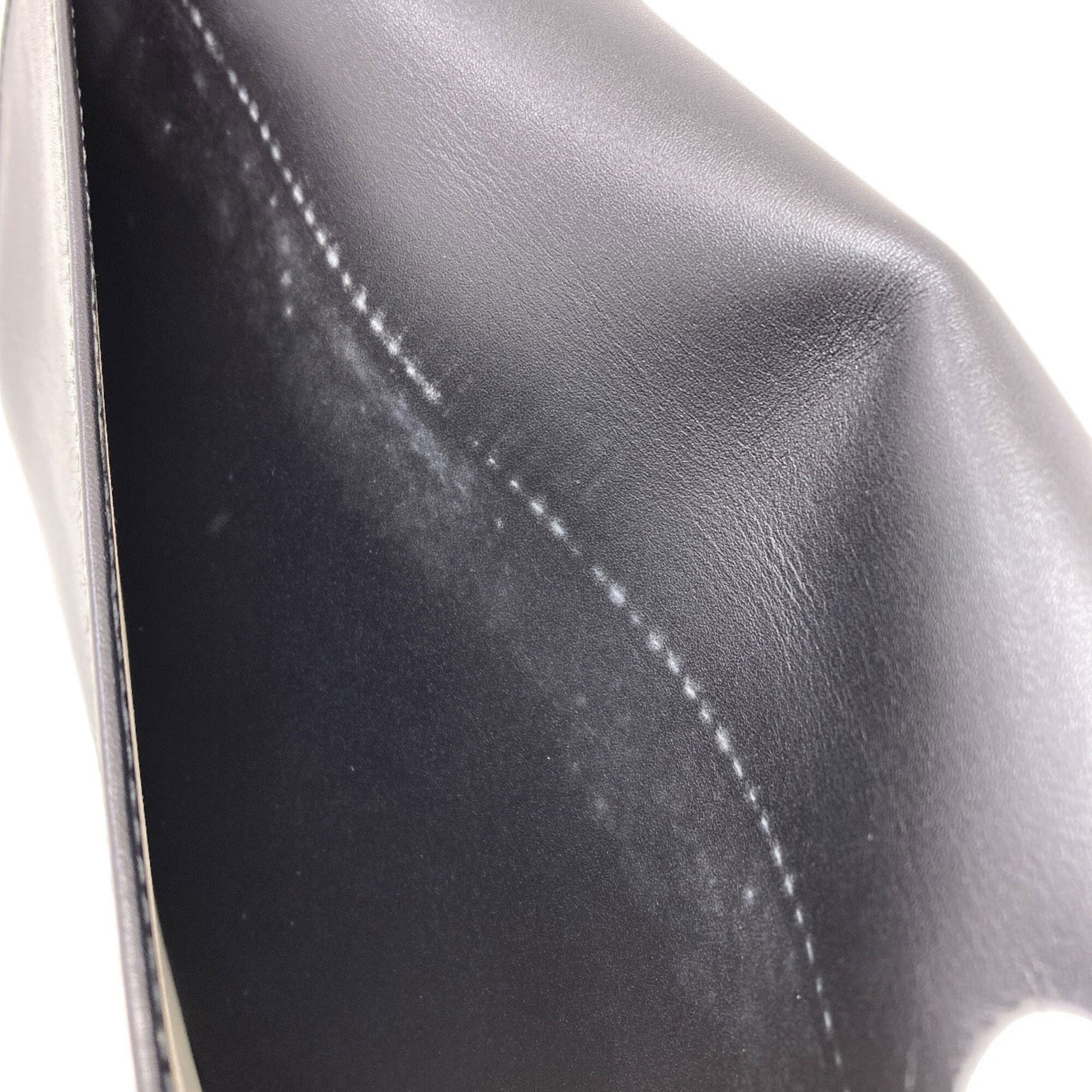 Dunhill Black Leather Clutch Bag (Pre-Owned)