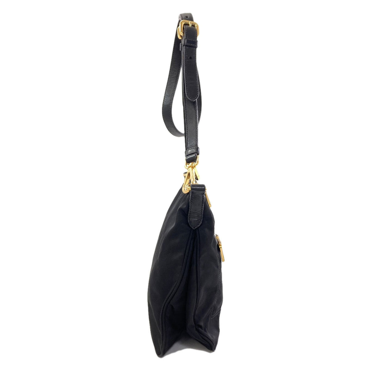 Prada Black Nylon Shoulder Bag (Pre-Owned)