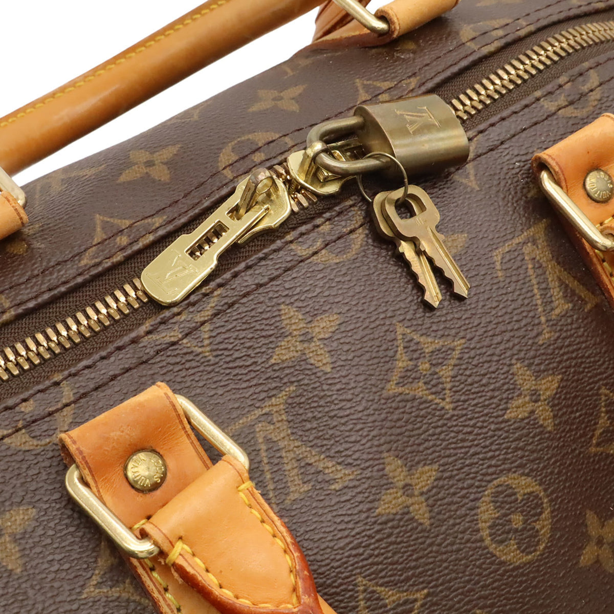 Louis Vuitton Brown Monogram Monogram Boston Bag Handbag (Pre-Owned)