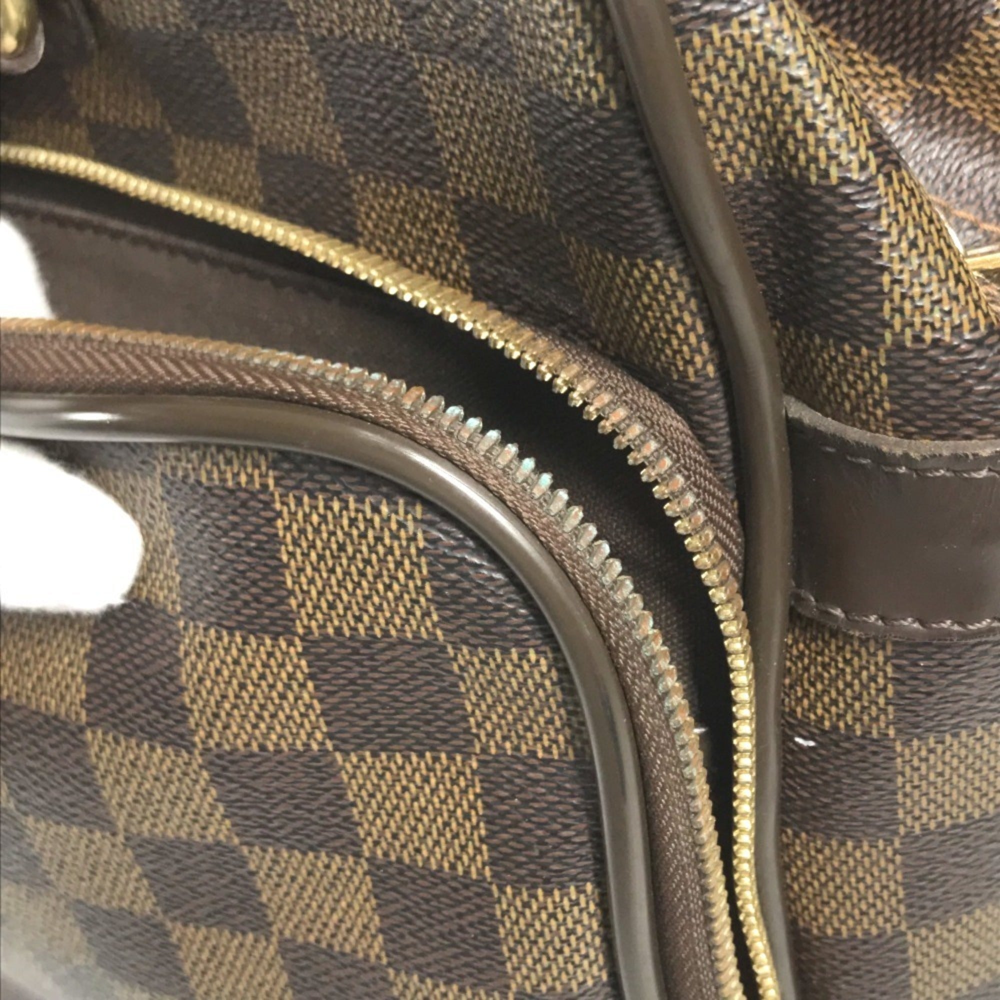Louis Vuitton Brown Damier Canvas Ebene Galle Damier Canvas Briefcase Handbag Shoulder Bag (Pre-Owned)