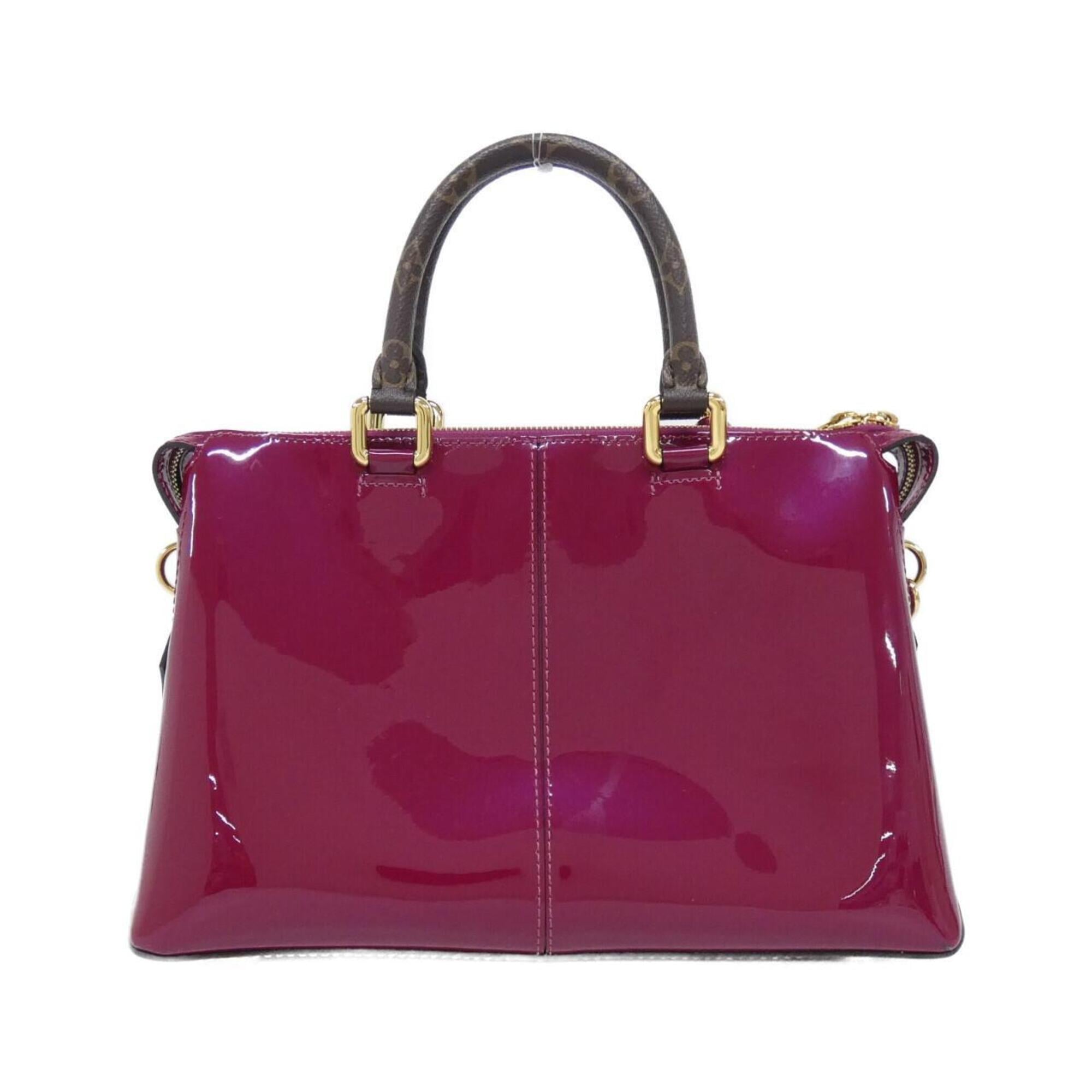 Louis Vuitton Magenta Pink Leather Handbag (Pre-Owned)