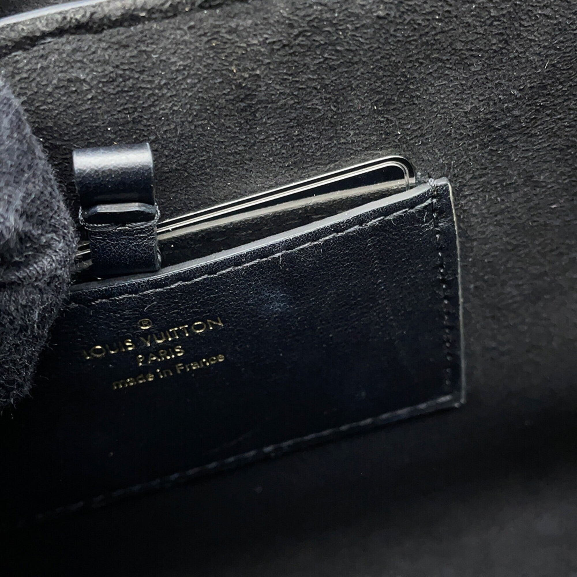 Louis Vuitton Noir Monogram Jacquard Handbag (Pre-Owned)