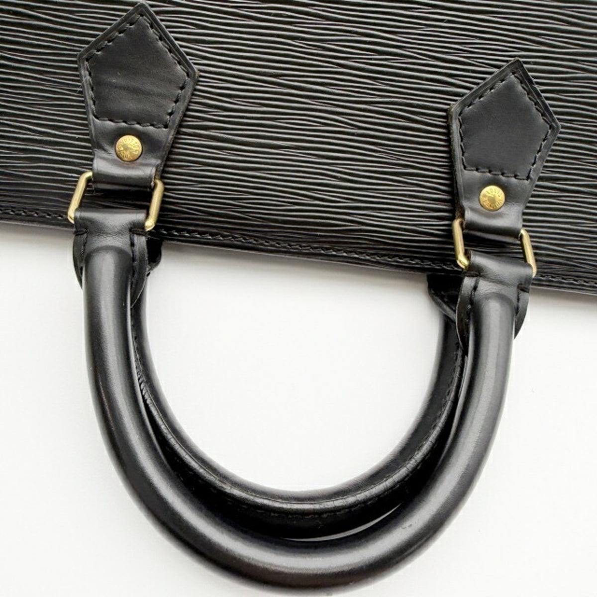 Louis Vuitton Noir Epi Leather Handbag (Pre-Owned)