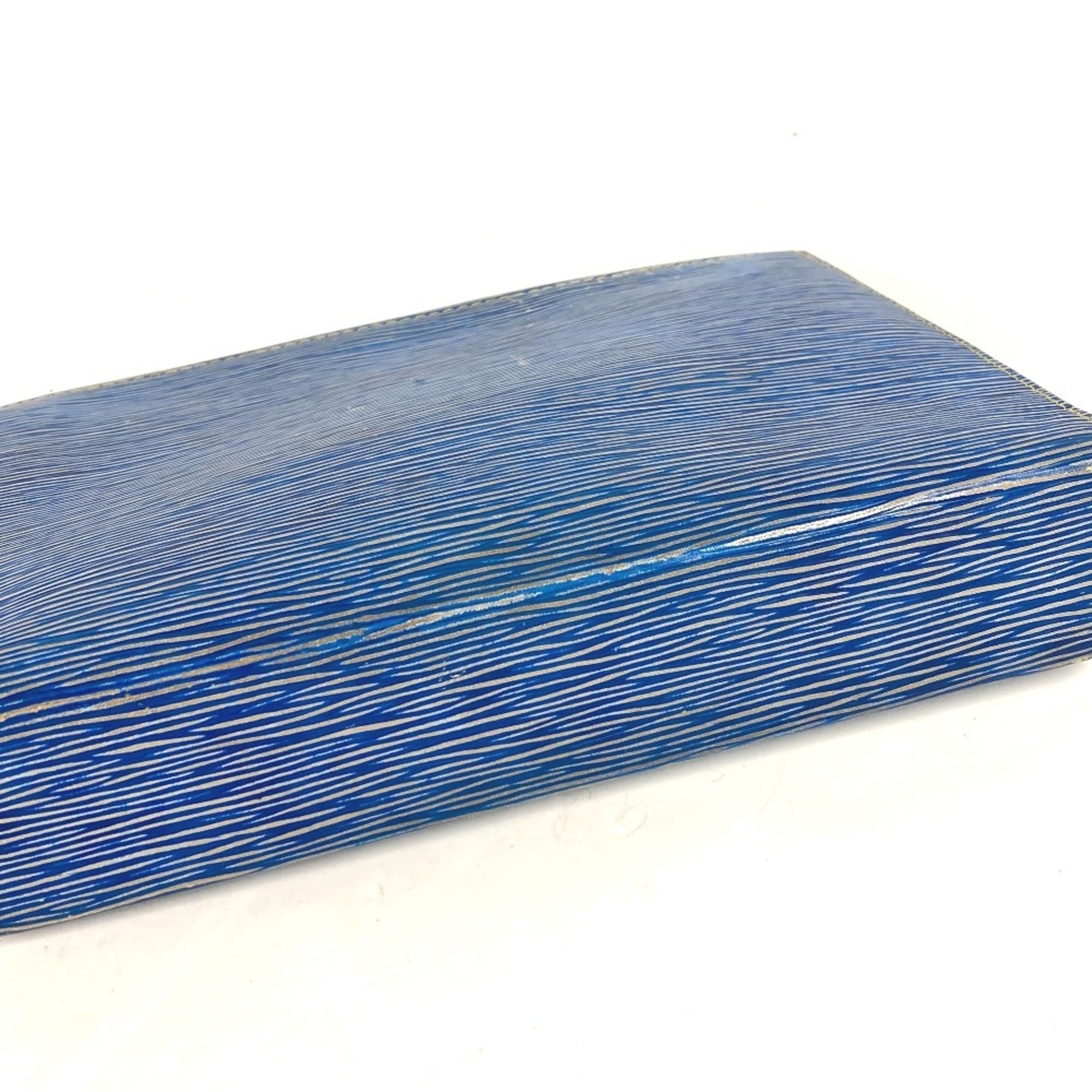Louis Vuitton Epi Blue Epi Leather Pouch (Pre-Owned)