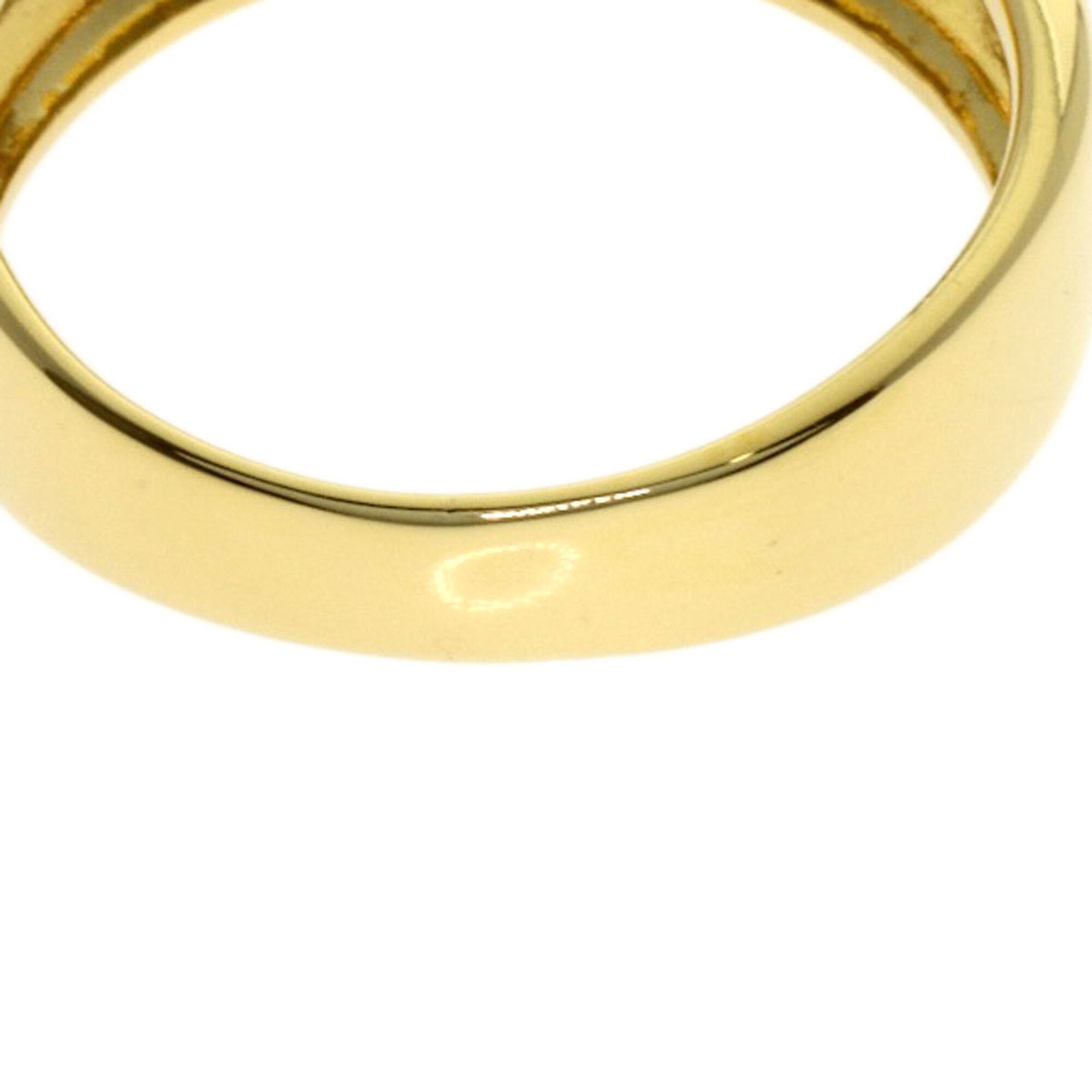 Yves Saint Laurent Yellow Gold (18K) Band Ring (Pre-Owned)