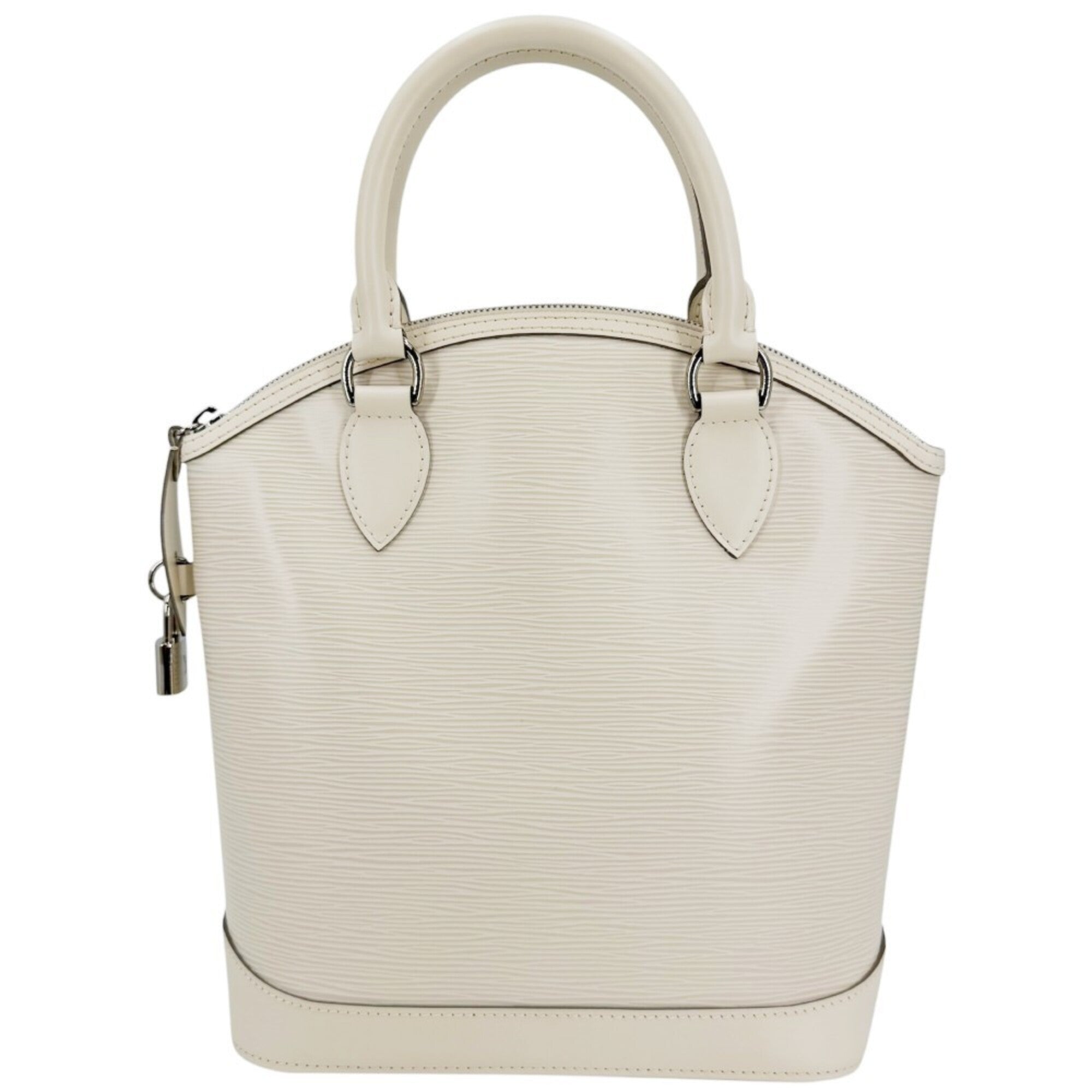 Louis Vuitton Epi Ivory Epi Leather Handbag Tote Bag (Pre-Owned)