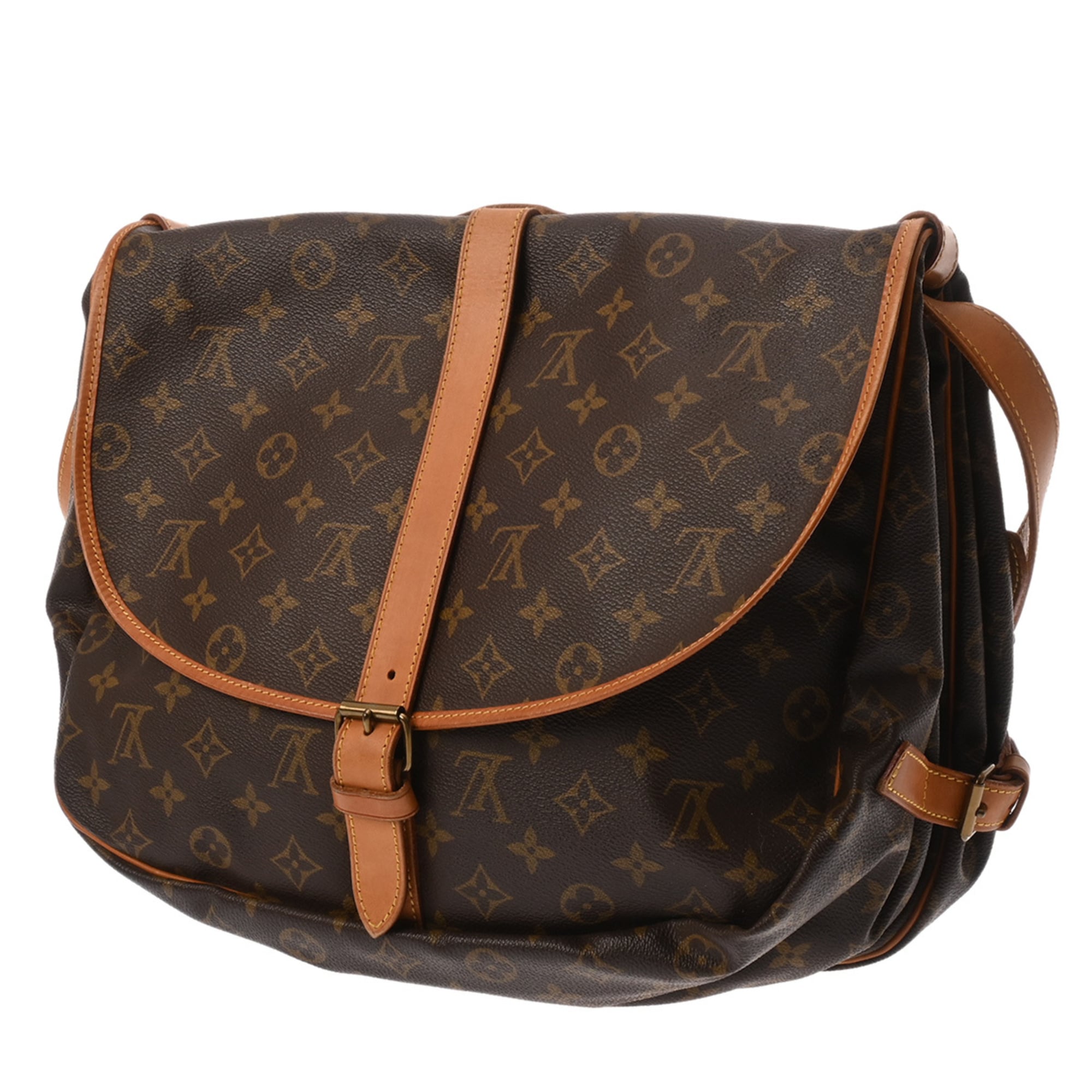 Louis Vuitton Monogram Brown Monogram Shoulder Bag (Pre-Owned)