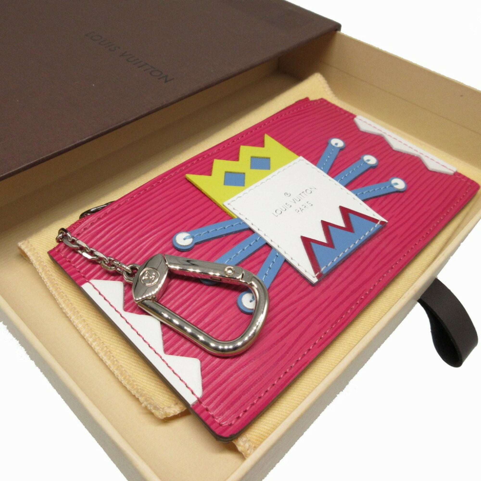 Louis Vuitton Pink Epi Leather Coin Purse/Coin Case (Pre-Owned)