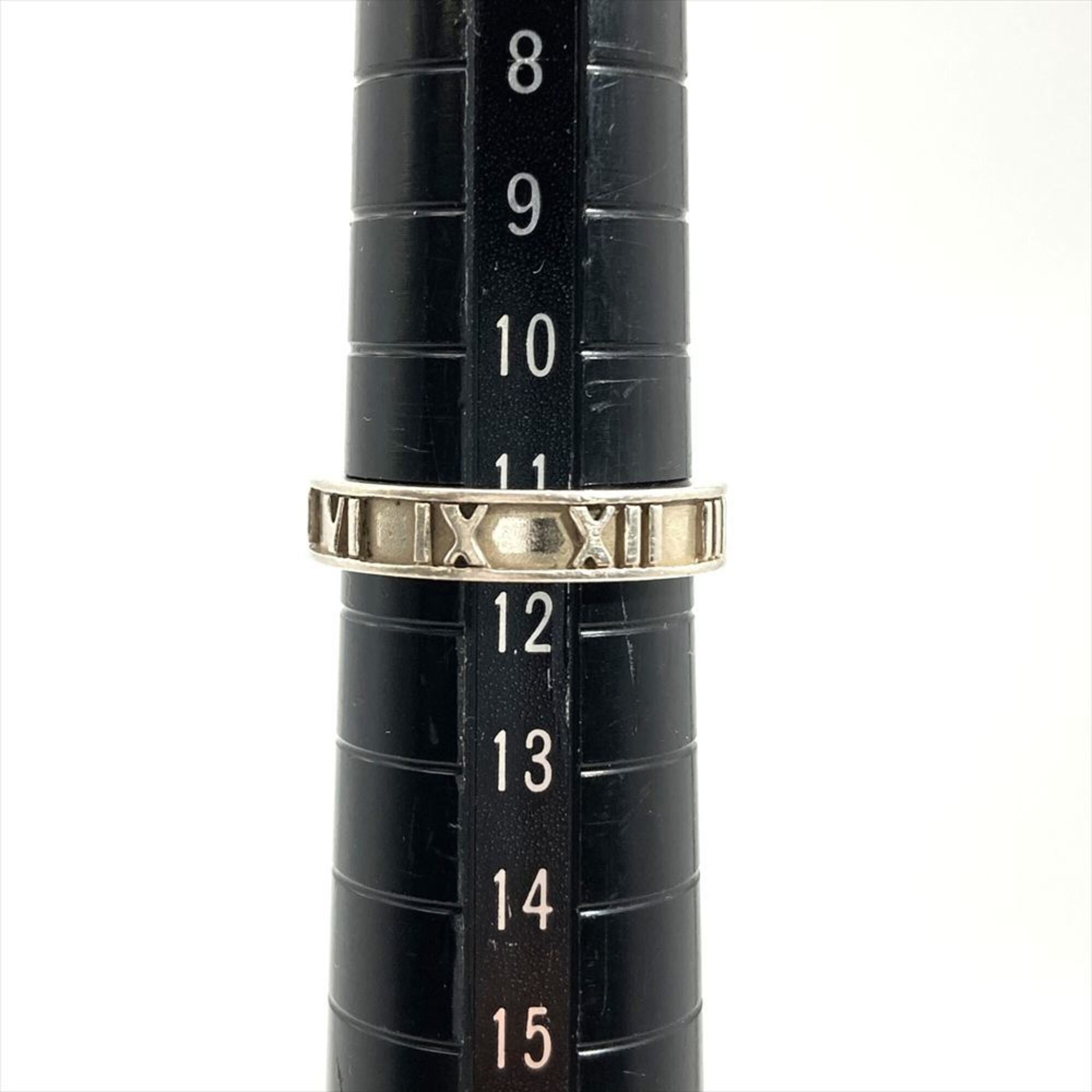 Tiffany Silver Silver 925 Band Ring (Pre-Owned)