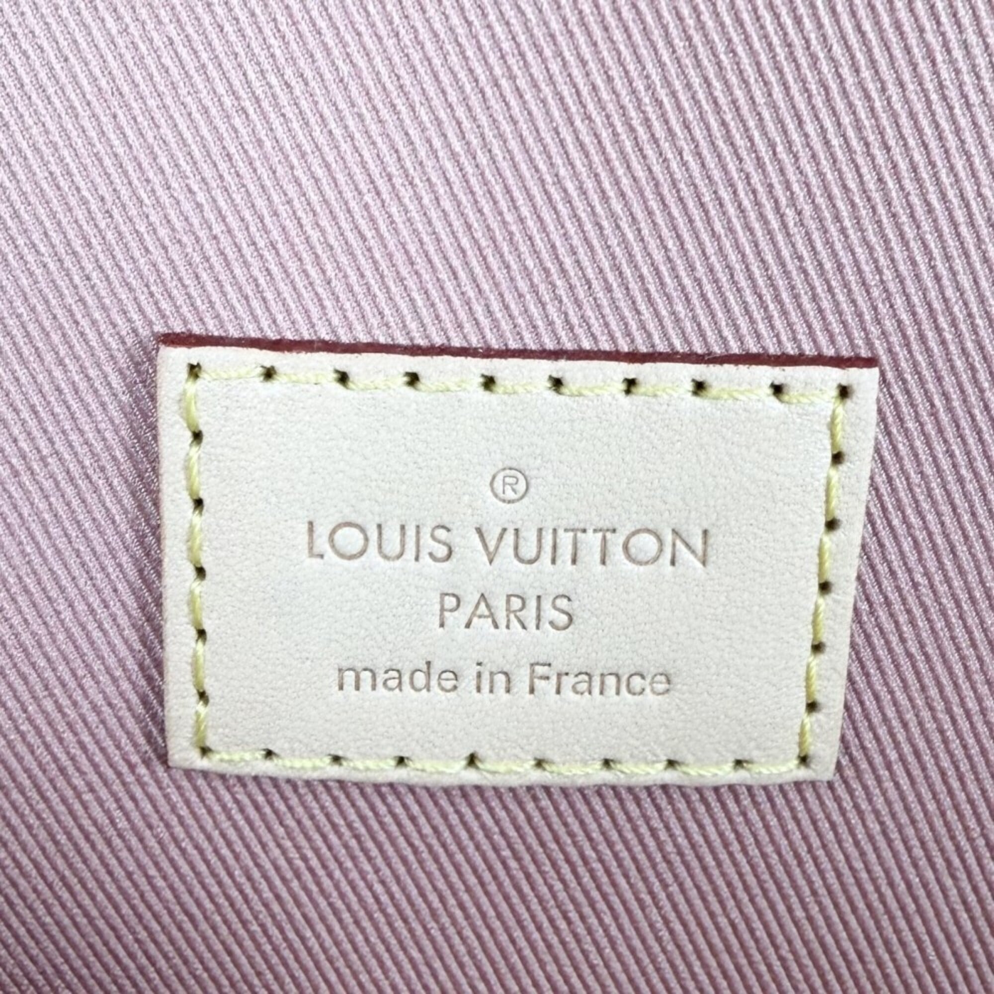 Louis Vuitton Monogram Brown Pink Monogram Handbag (Pre-Owned)