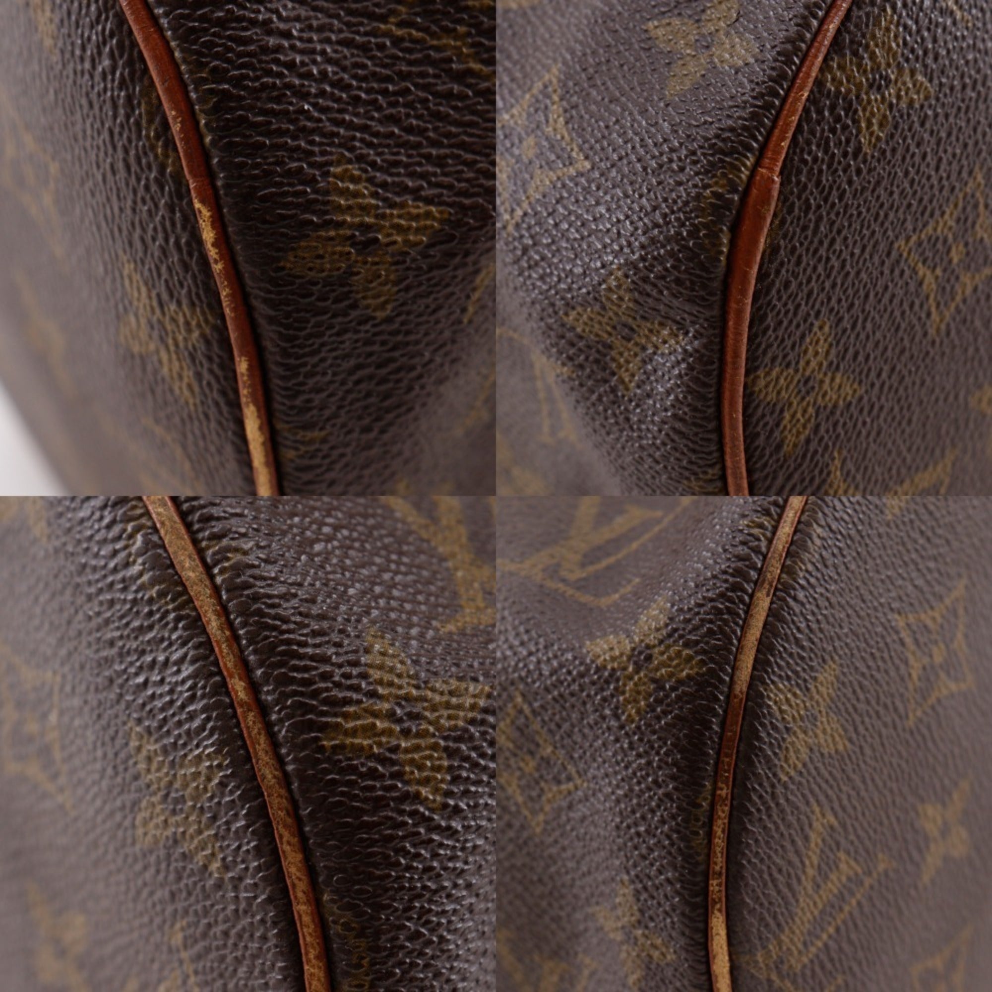 Louis Vuitton Brown Monogram Canvas Handbag (Pre-Owned)