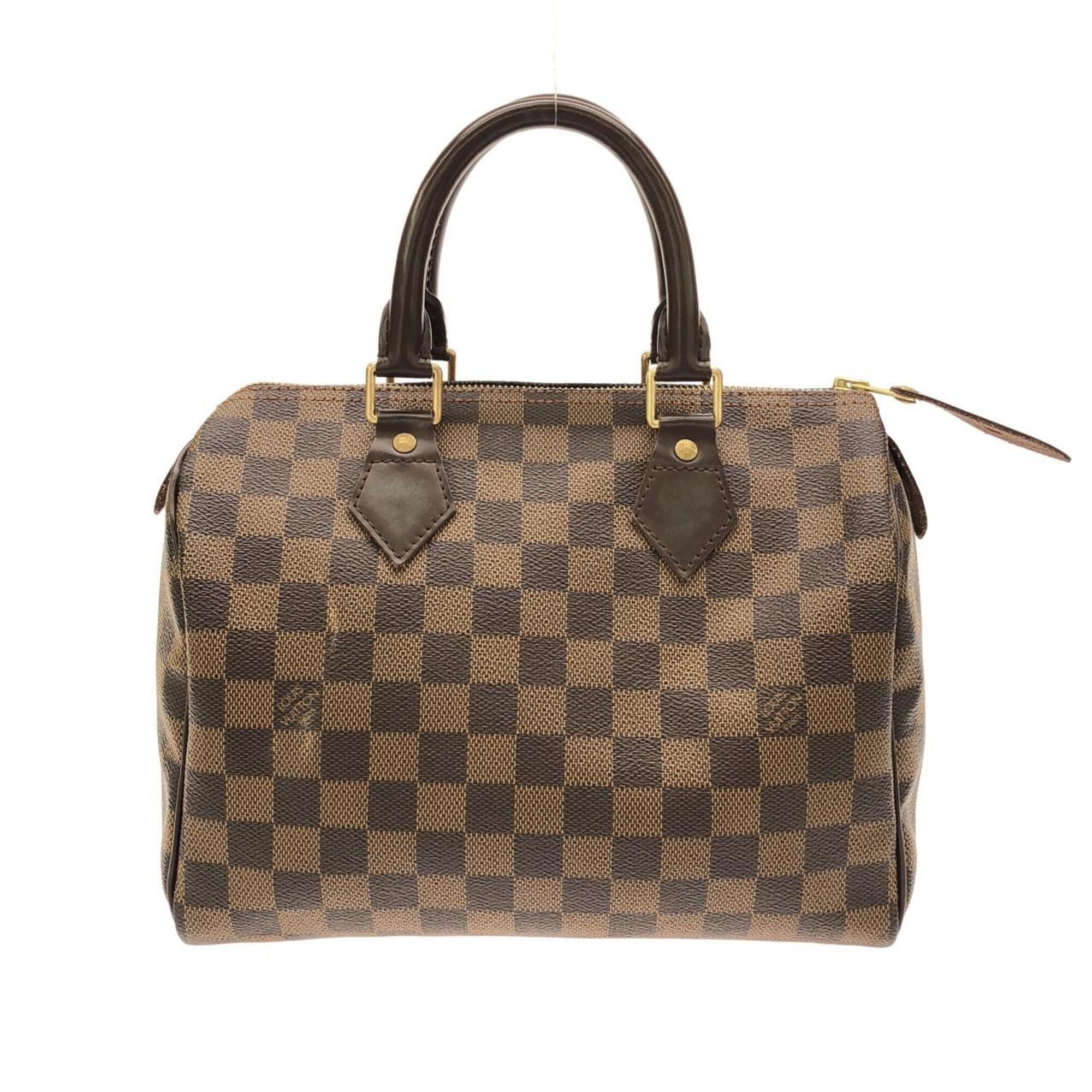 Louis Vuitton Damier Ebene Coated Canvas Boston Bag (Pre-Owned)