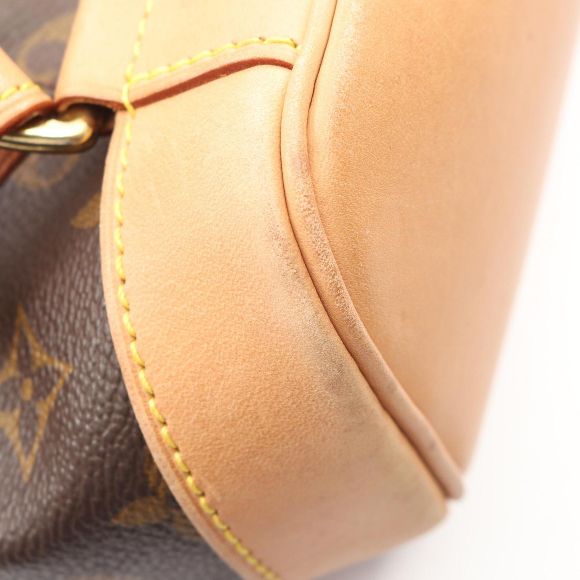 Louis Vuitton Brown Monogram Monogram Leather Backpack (Pre-Owned)
