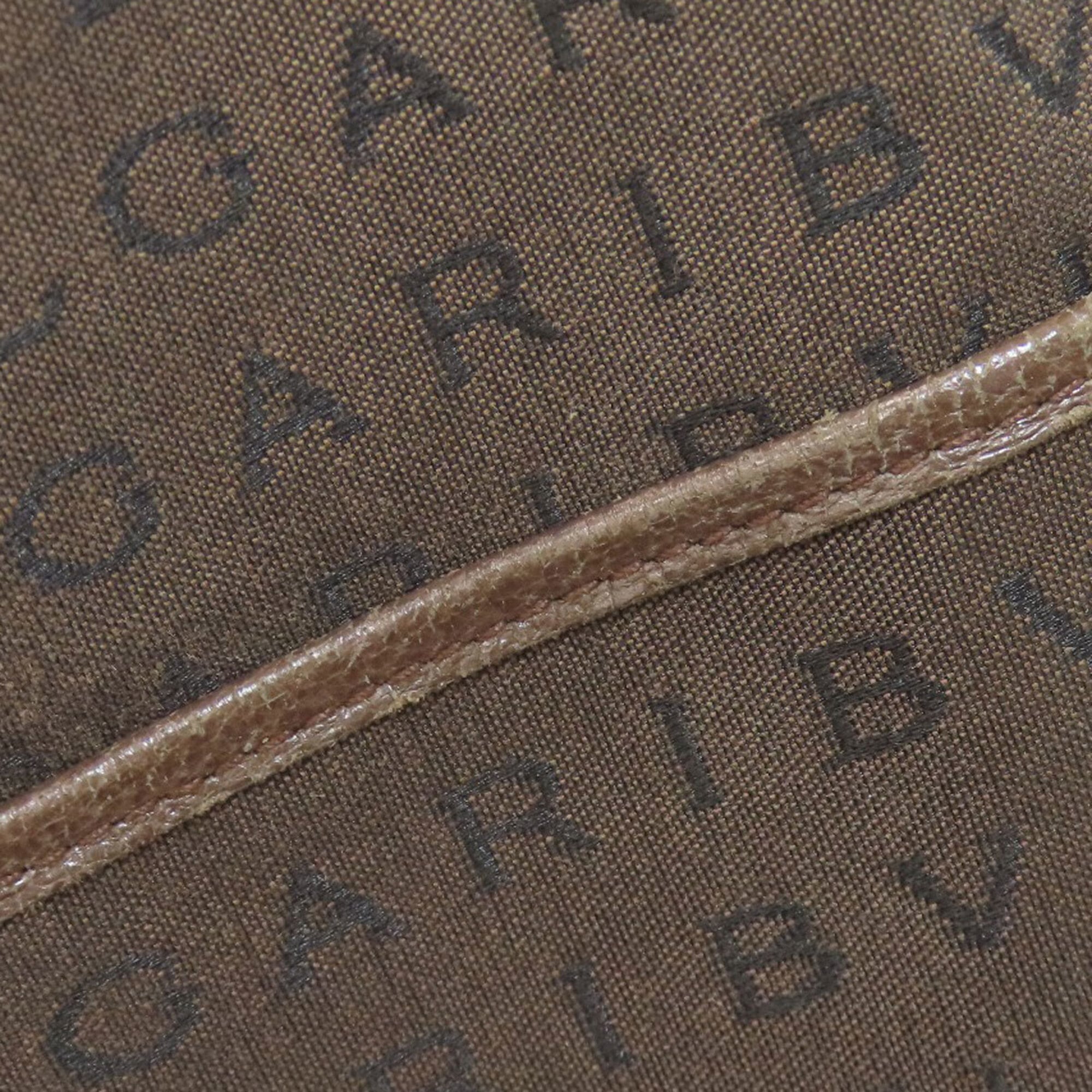Bvlgari Brown Canvas Tote Bag (Pre-Owned)
