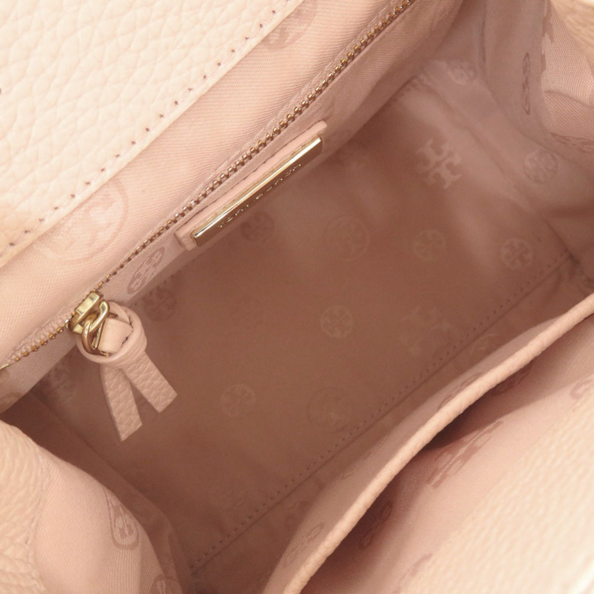 Tory Burch Pink Leather Backpack (Pre-Owned)