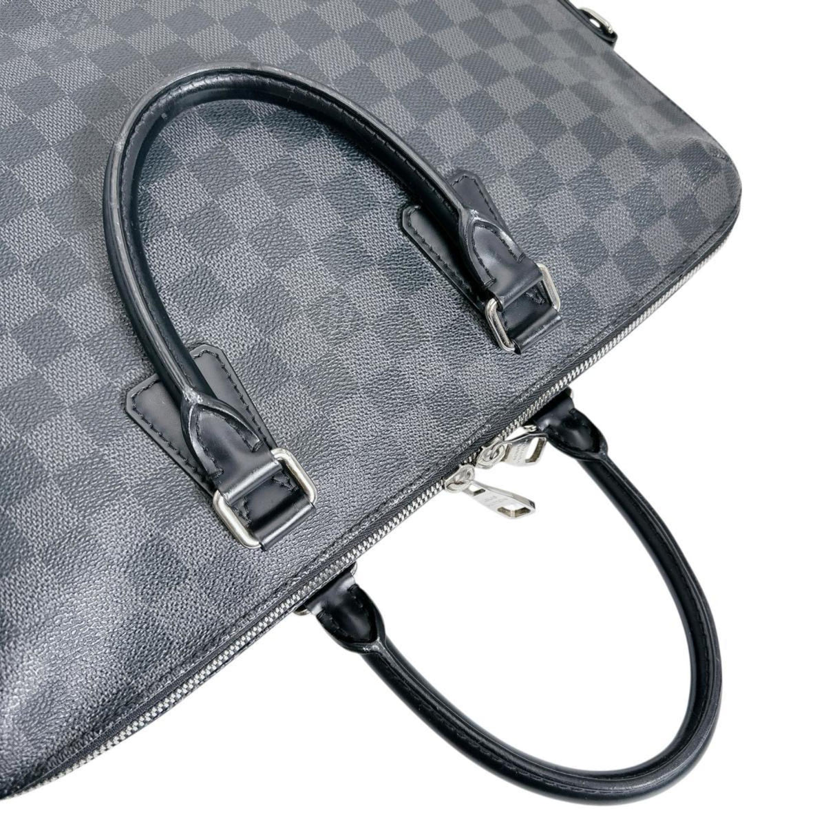 Louis Vuitton Black Damier Graphite Briefcase (Pre-Owned)