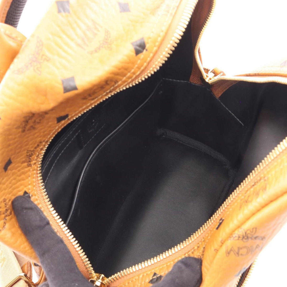 Mcm Brown Leather Backpack (Pre-Owned)