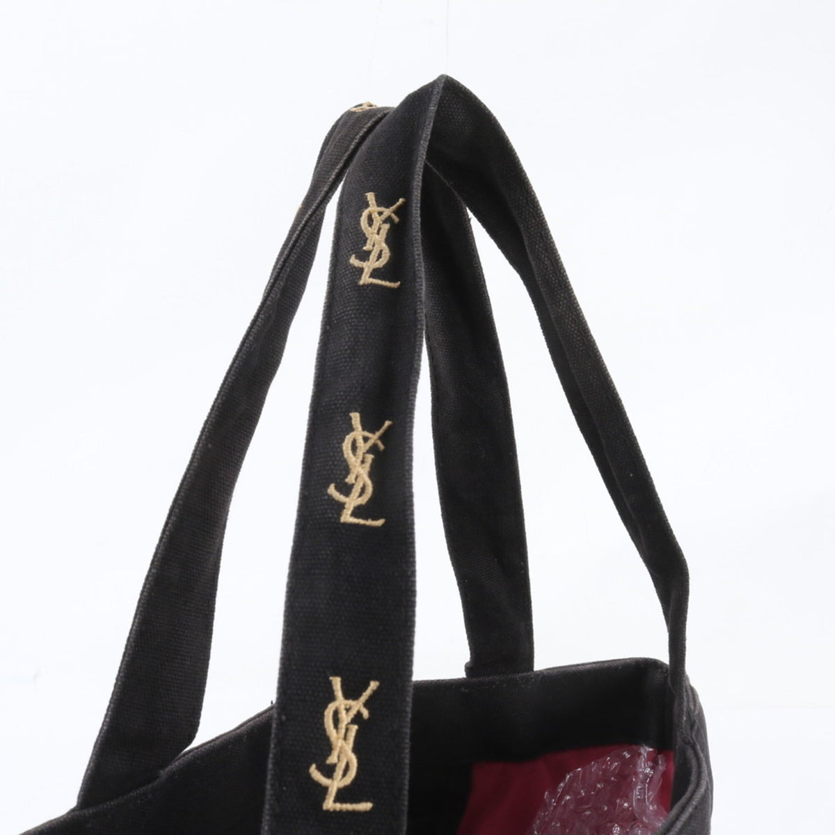 Yves Saint Laurent Black Handbag Shoulder Bag Tote Bag (Pre-Owned)