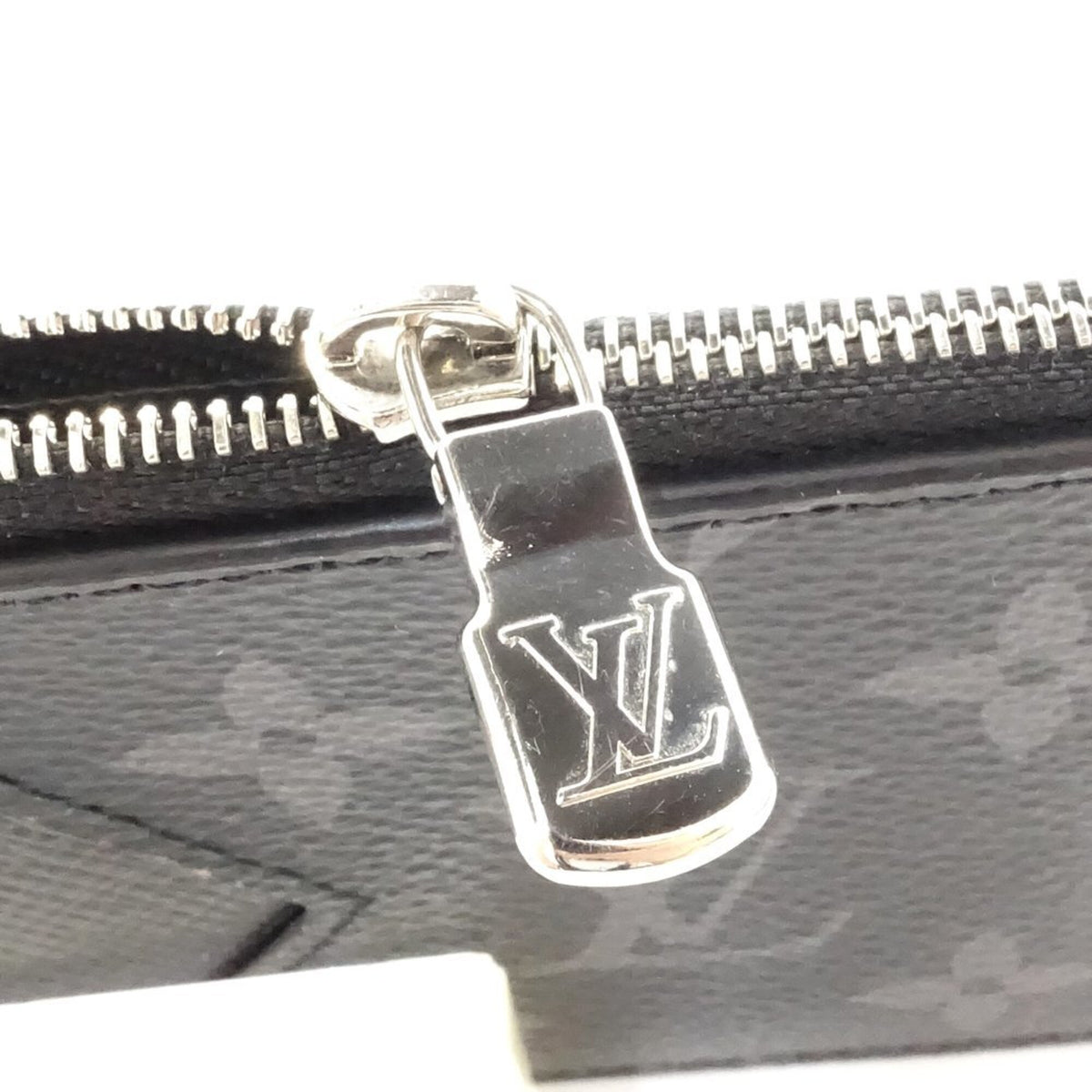 Louis Vuitton Monogram Eclipse Black Monogram Eclipse Coin Purse/Coin Case (Pre-Owned)