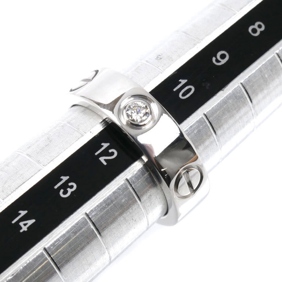 Cartier White Gold (18K) Band Ring (Pre-Owned)