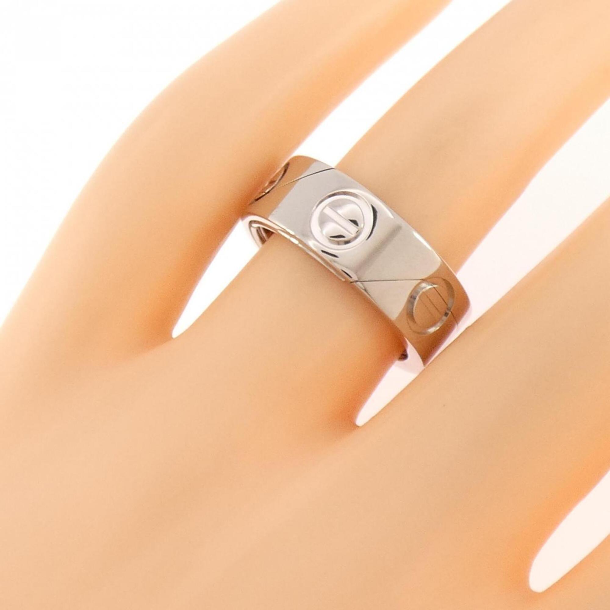 Cartier White Gold White Gold (18K) Band Ring (Pre-Owned)
