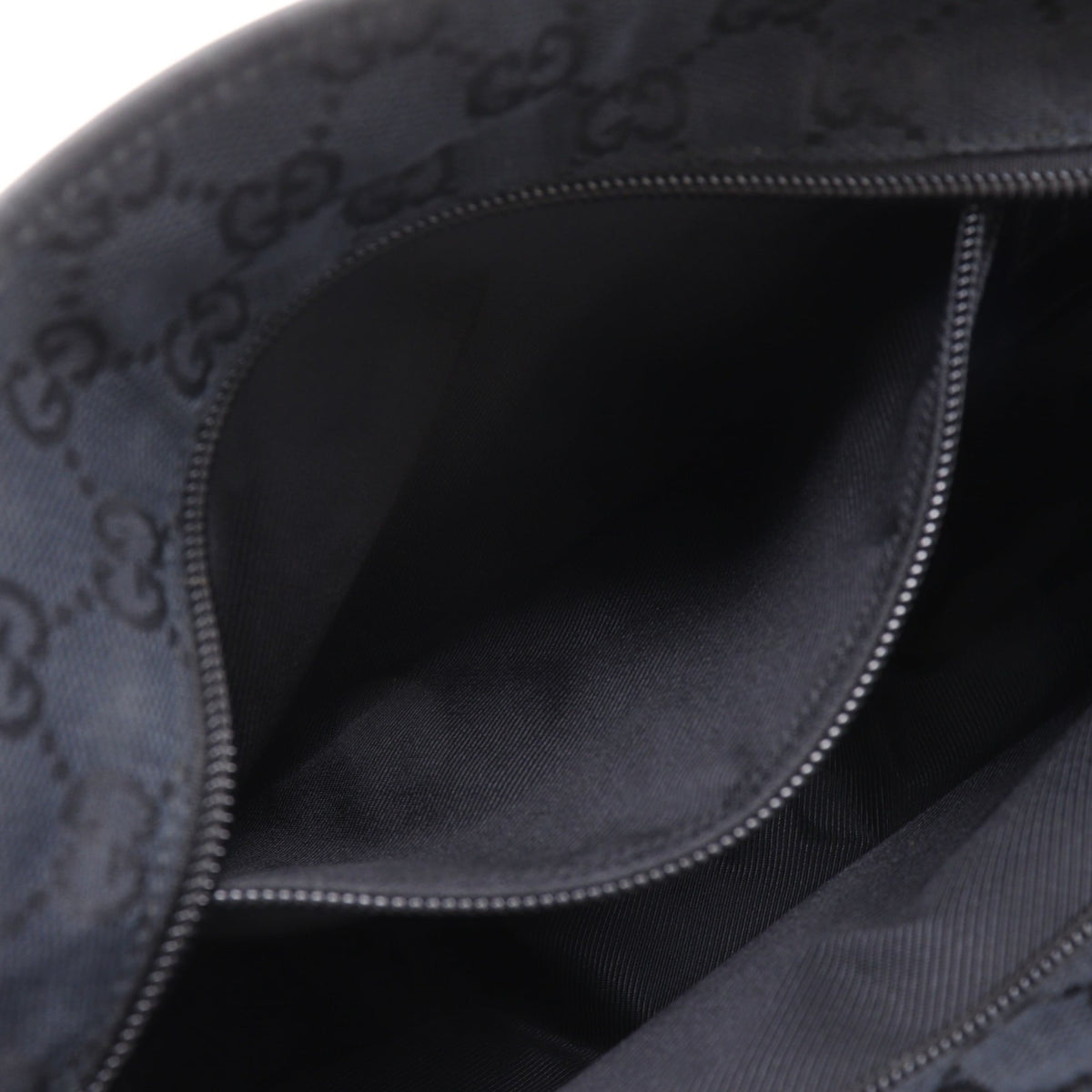 Gucci Gg Canvas Black Gg Canvas Tote Bag (Pre-Owned)