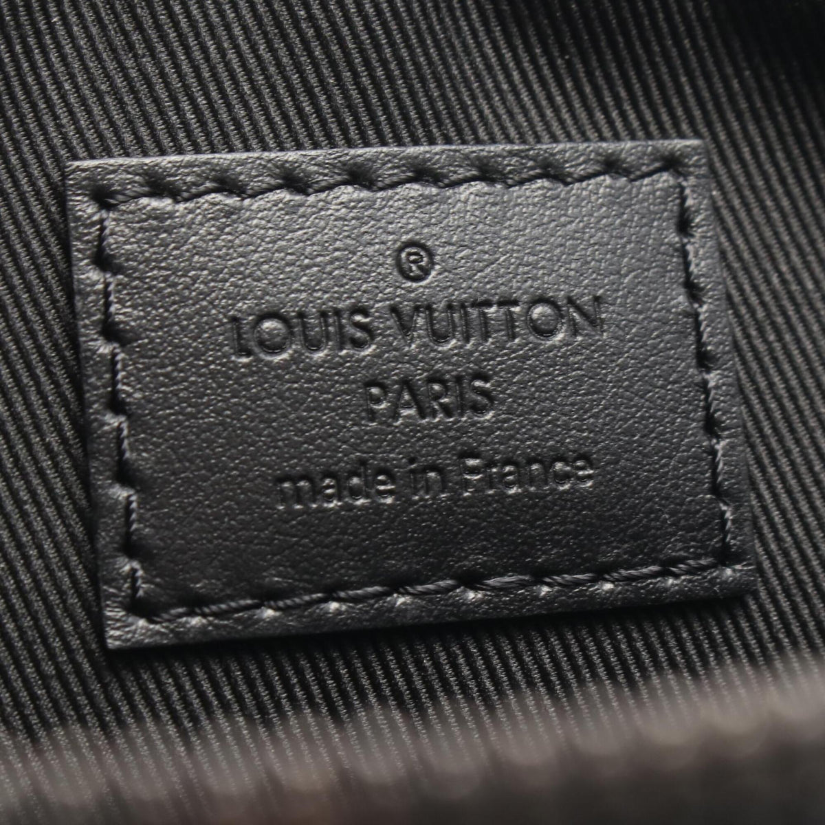 Louis Vuitton Black Gray Coated Canvas Pvc Monogram Eclipse Leather Handbag Shoulder Bag (Pre-Owned)