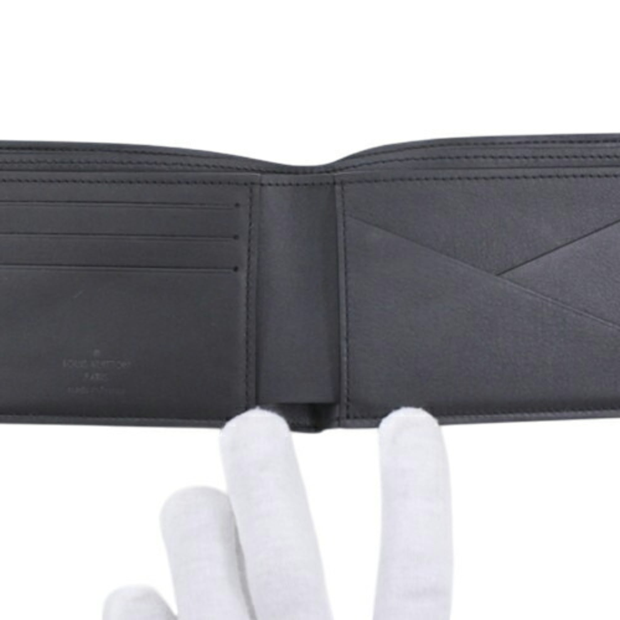 Louis Vuitton Black Infini Damier Infini Wallet (Bi-Fold) (Pre-Owned)