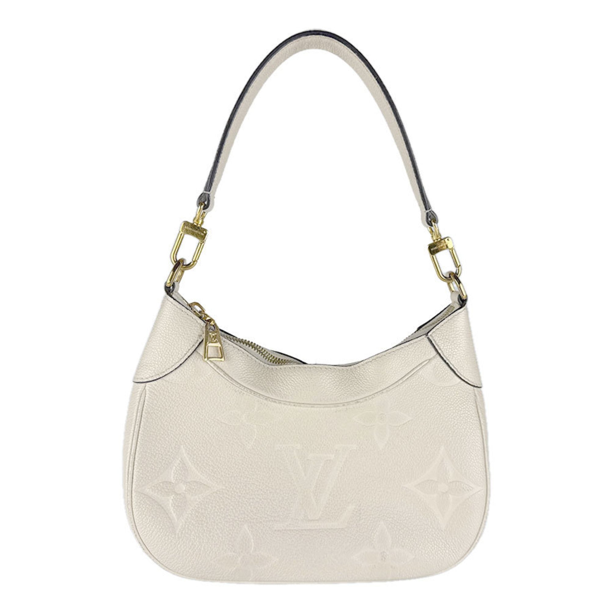 Louis Vuitton Cream Monogram Empreinte Shoulder Bag (Pre-Owned)
