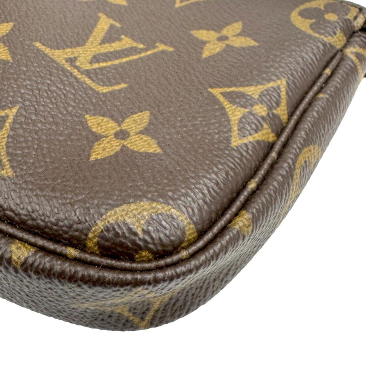 Louis Vuitton Brown Monogram Pochette Pouch (Pre-Owned)