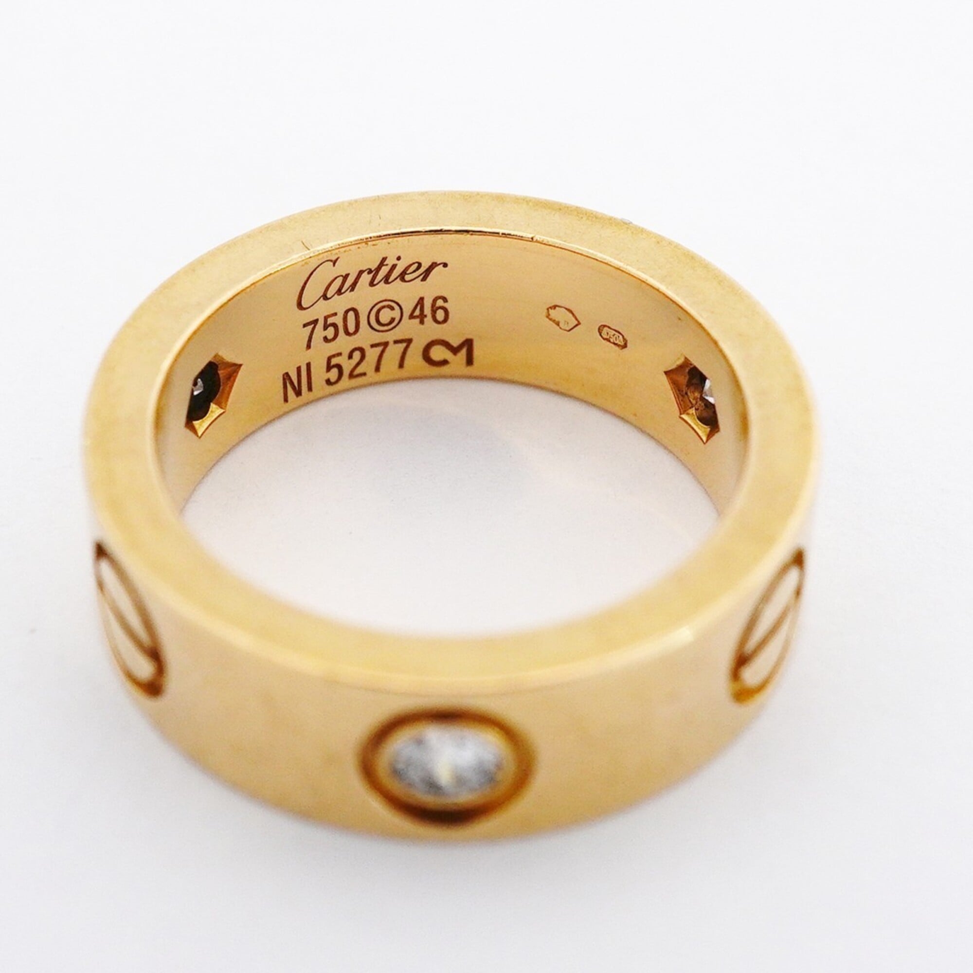 Cartier Yellow Gold (18K) Band Ring (Pre-Owned)