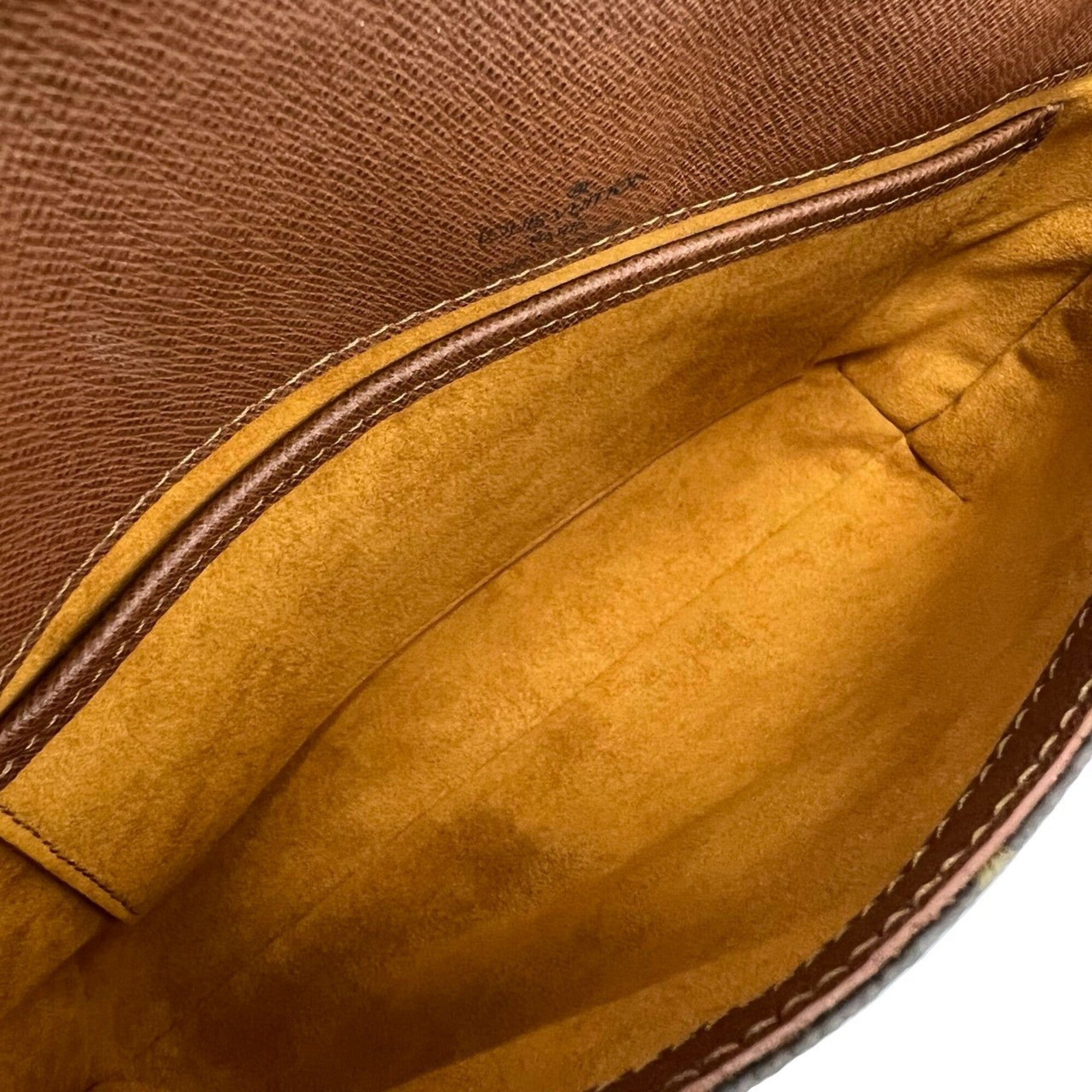 Louis Vuitton Brown Leather Pvc Shoulder Bag (Pre-Owned)