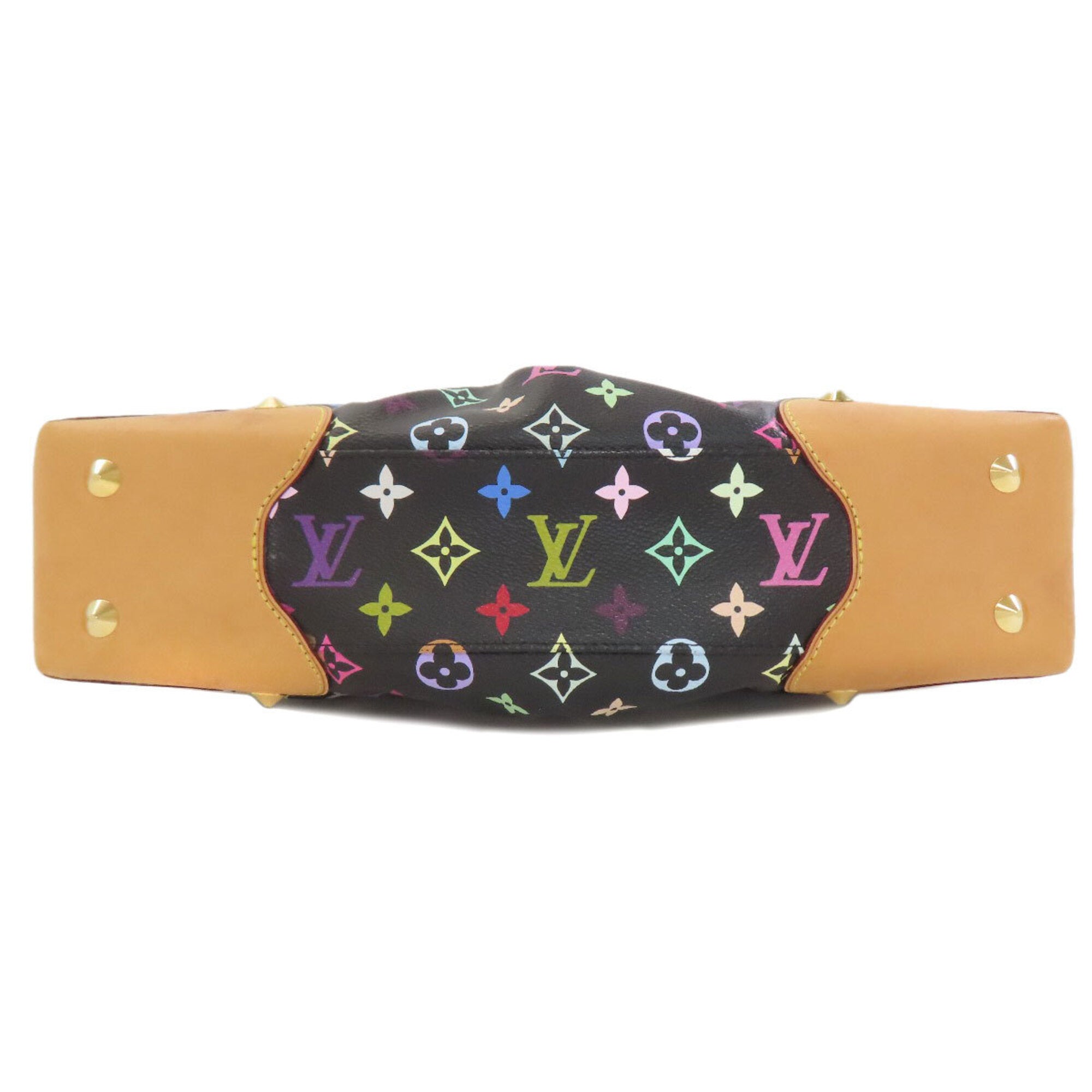 Louis Vuitton Black Monogram Multicolore Handbag (Pre-Owned)