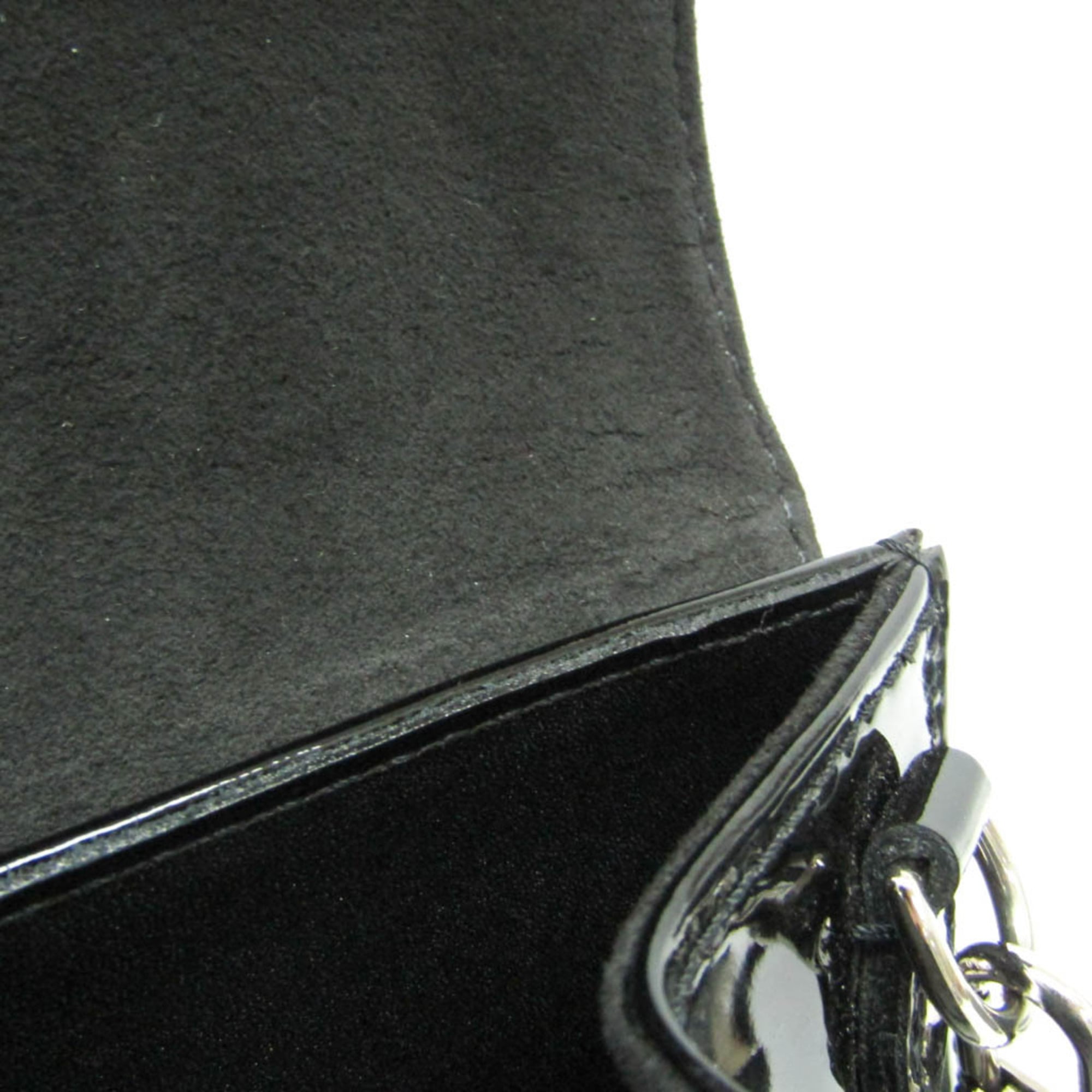 Louis Vuitton Epi Electric Noir Patent Leather Shoulder Bag (Pre-Owned)
