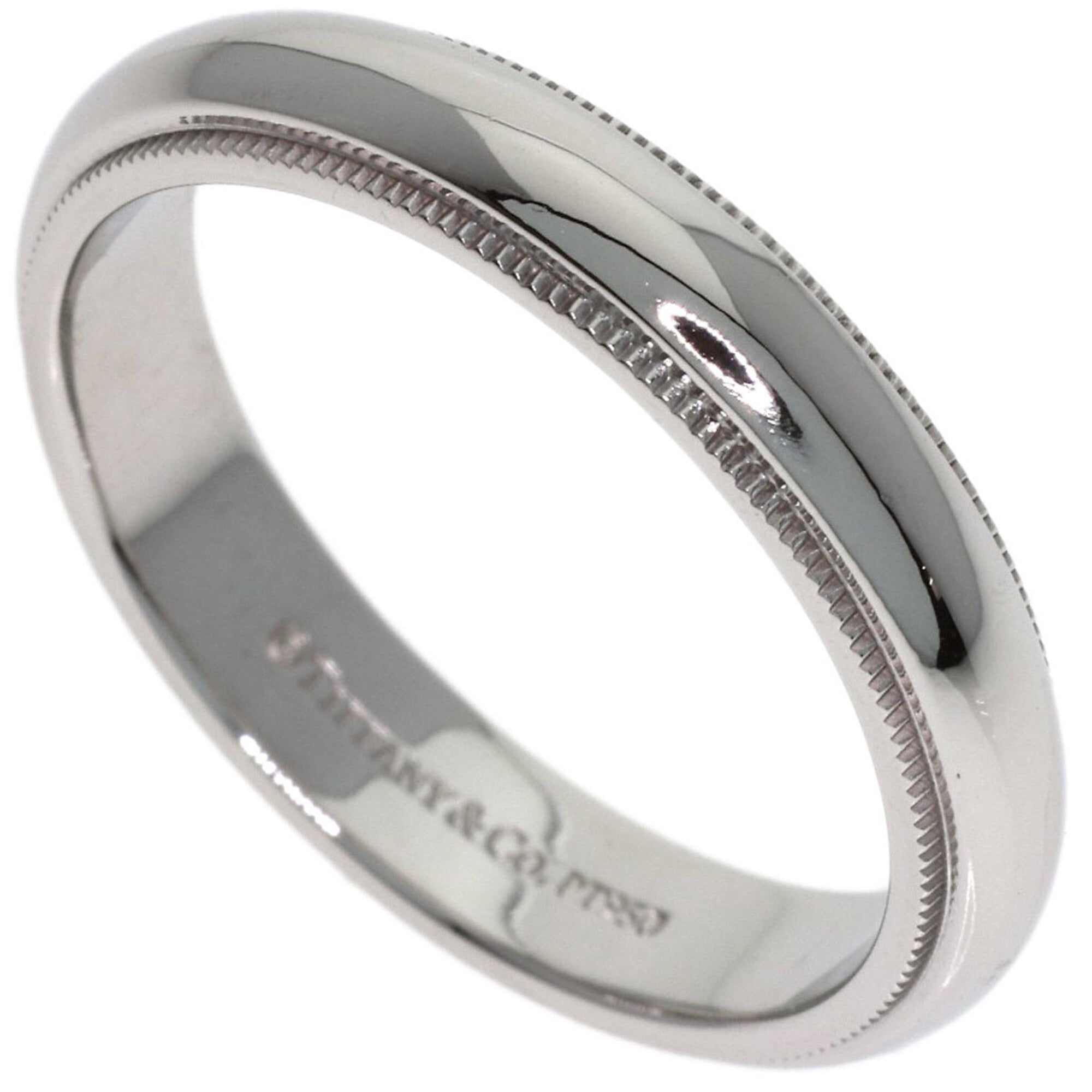 Tiffany Platinum 950 Band Ring (Pre-Owned)