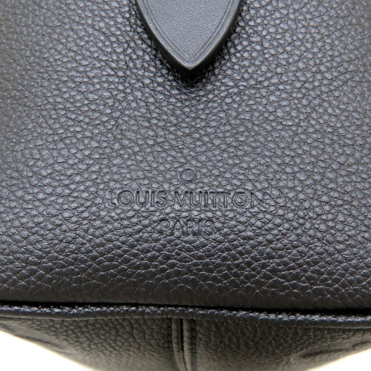 Louis Vuitton Monogram Empreinte Noir Leather Handbag (Pre-Owned)