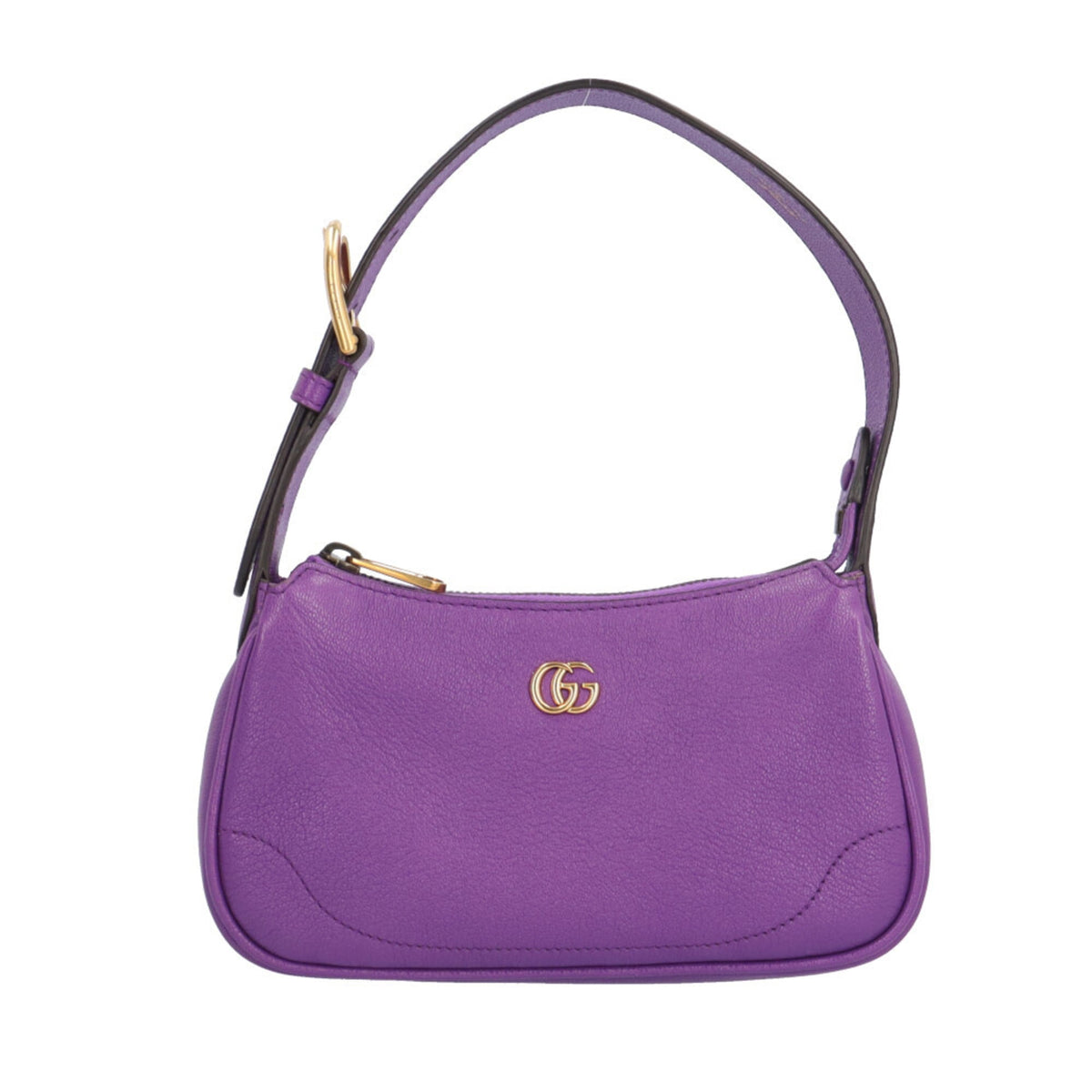 Gucci Purple Leather Handbag (Pre-Owned)