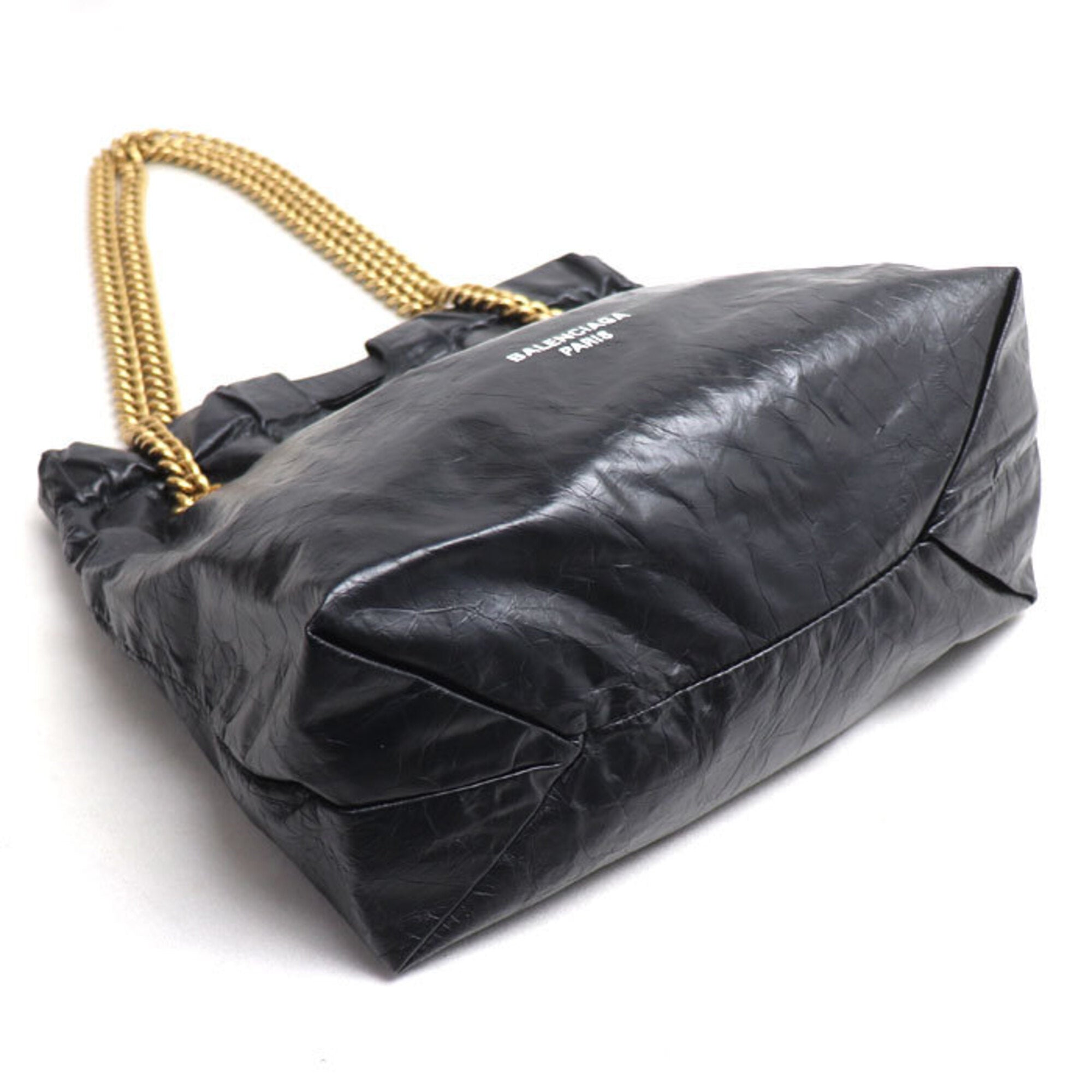 Balenciaga Black Leather Tote Bag (Pre-Owned)