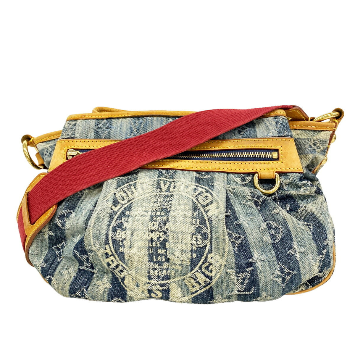 Louis Vuitton Blue Shoulder Bag (Pre-Owned)