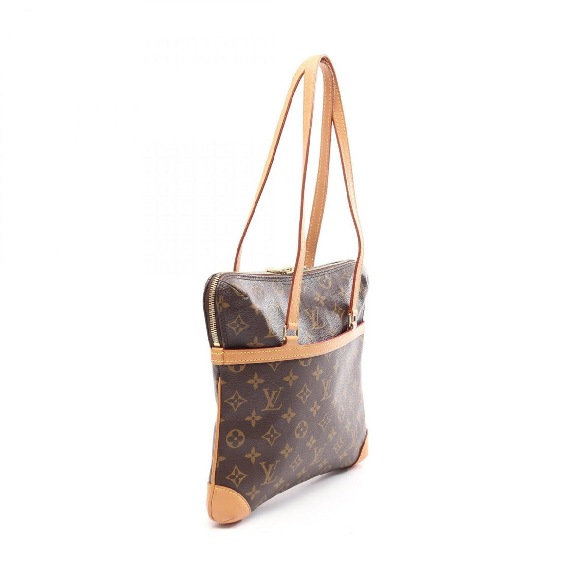 Louis Vuitton Brown Monogram Monogram Leather Handbag Shoulder Bag (Pre-Owned)