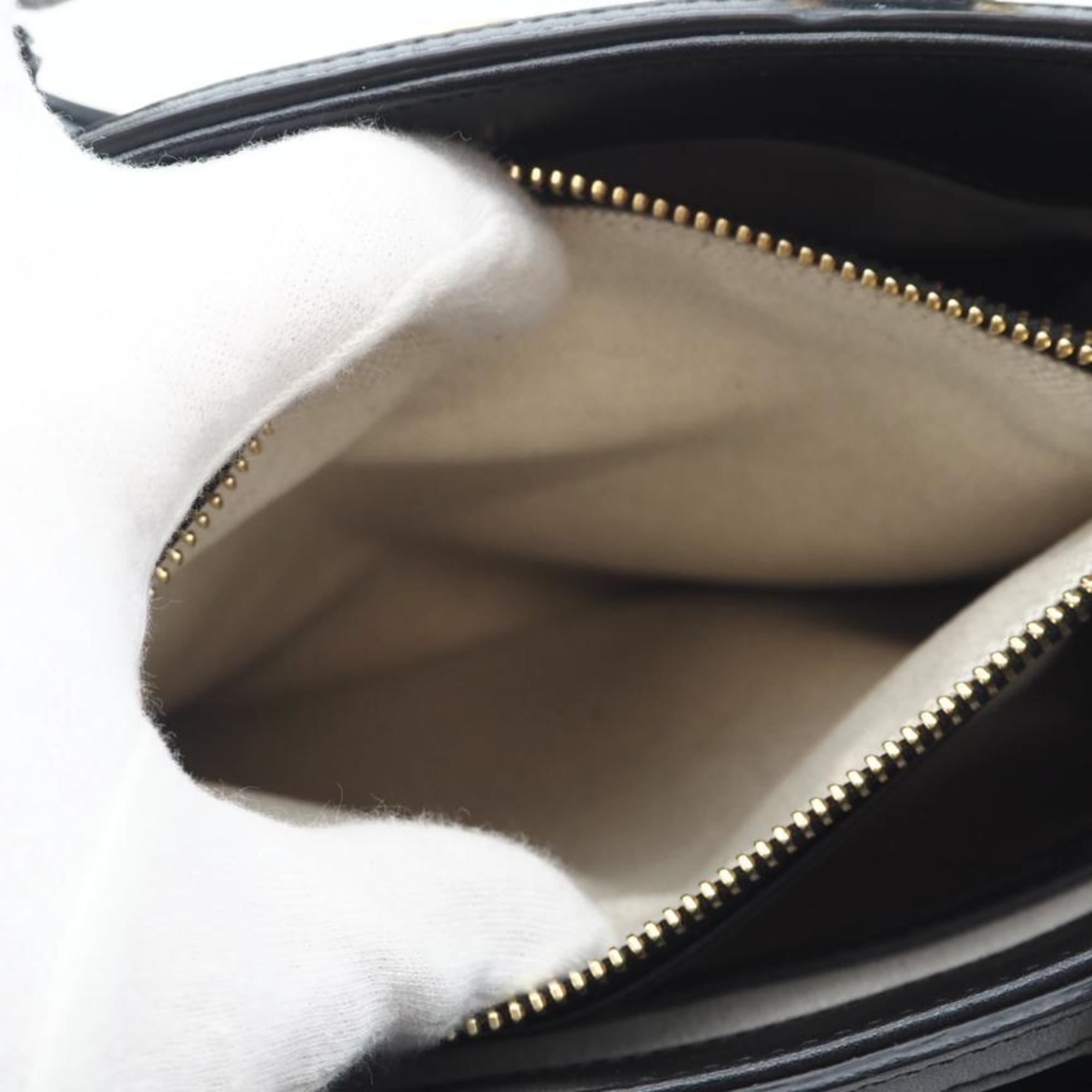 Gucci Black Leather Handbag (Pre-Owned)
