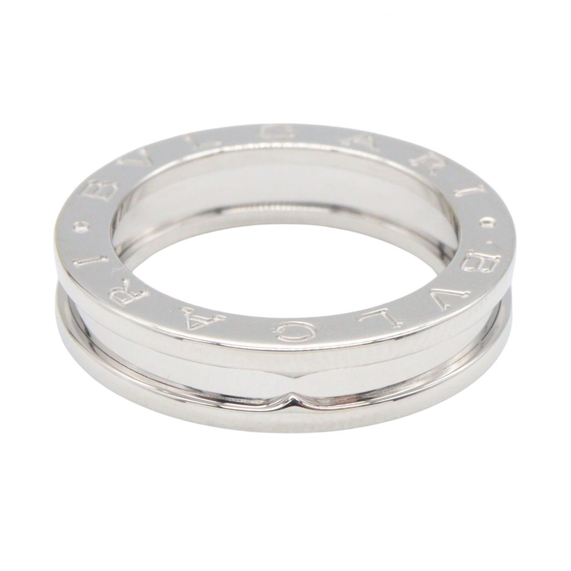 Bvlgari Silver White Gold (18K) Band Ring (Pre-Owned)